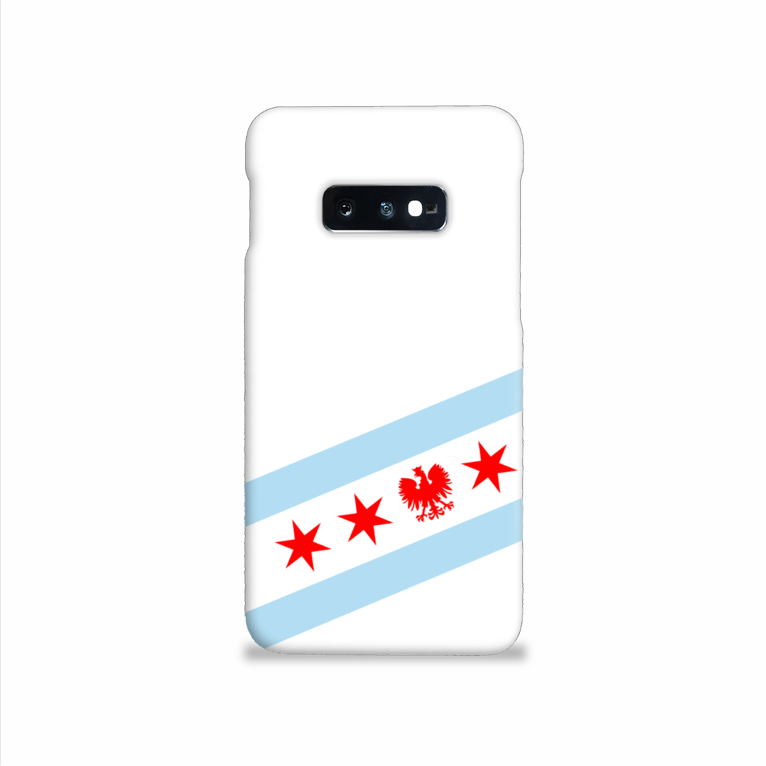 Chicago Flag Polish Single Eagle Slim Phone Case
