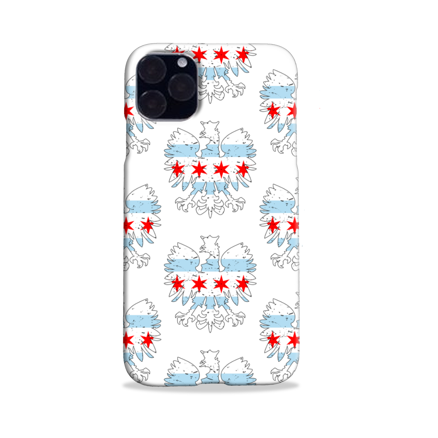 Chicago Flag Polish Slim Phone Case