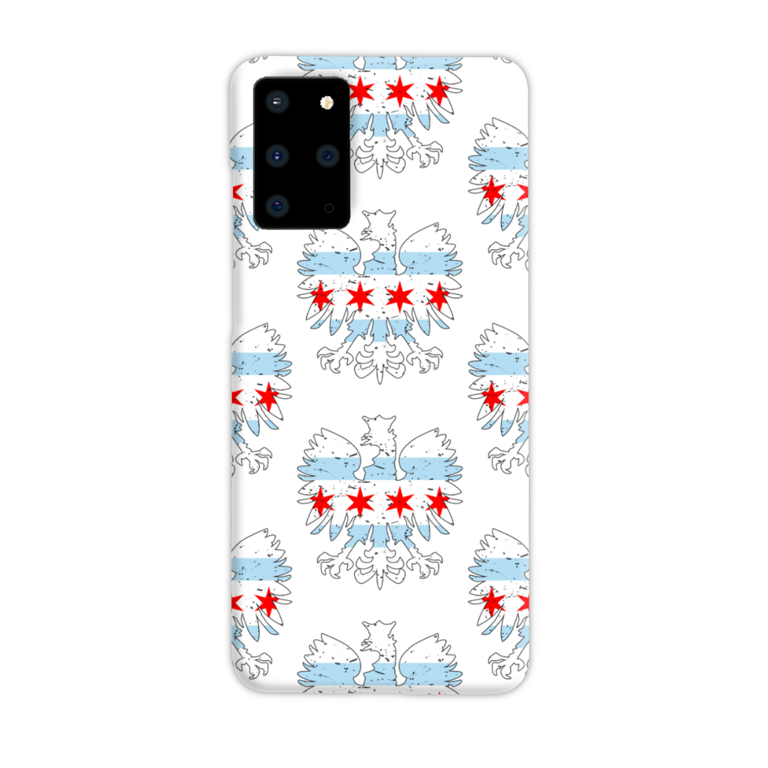 Chicago Flag Polish Slim Phone Case