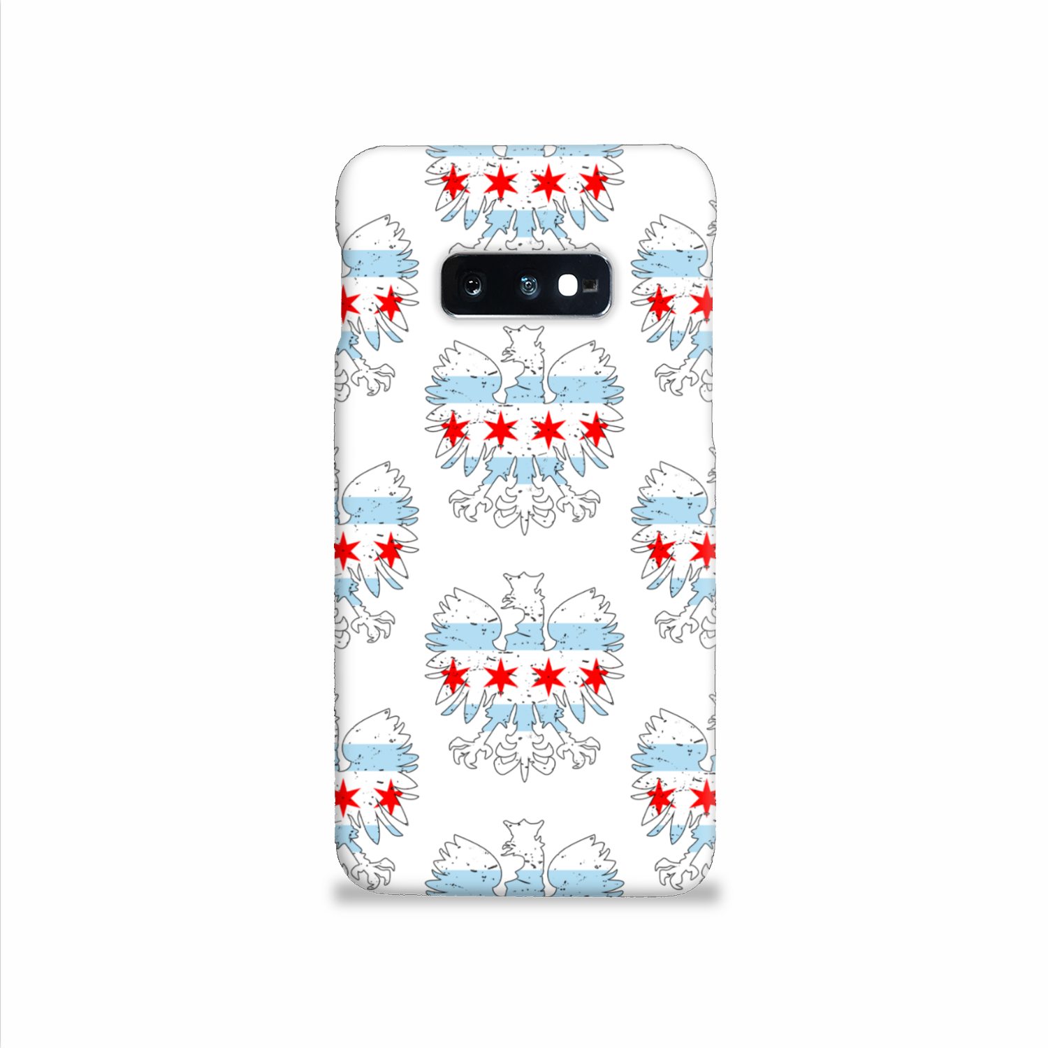 Chicago Flag Polish Slim Phone Case