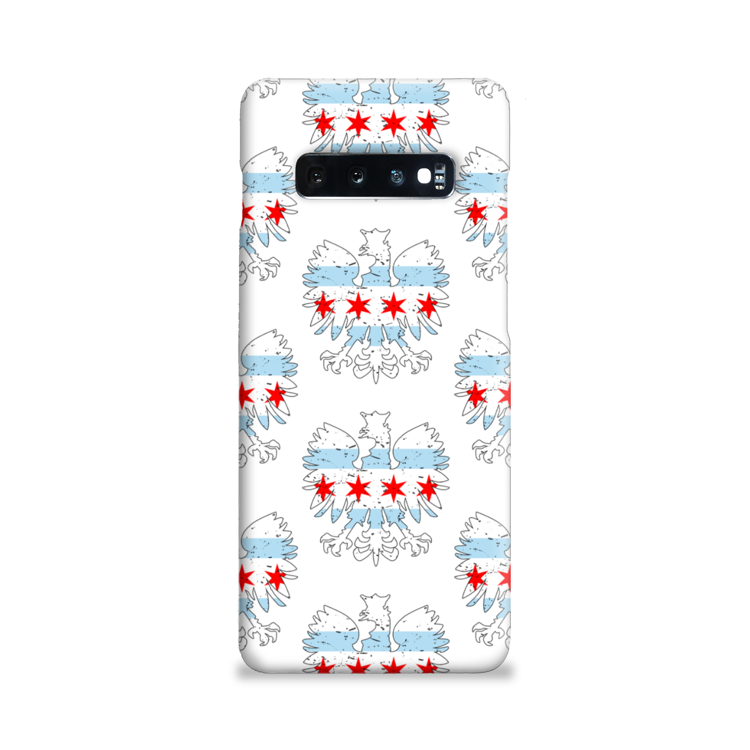 Chicago Flag Polish Slim Phone Case