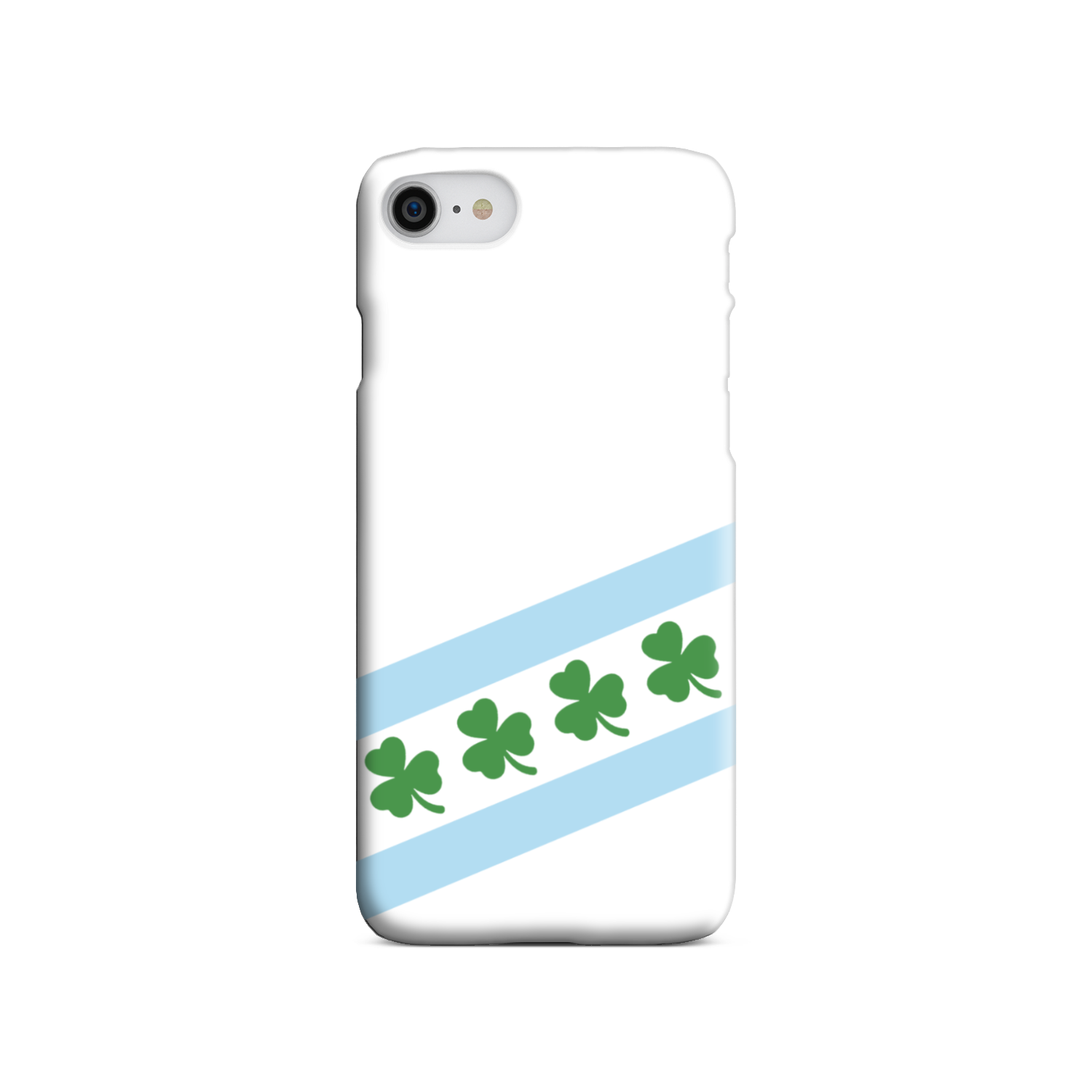 Chicago Flag Shamrock Slim Phone Case