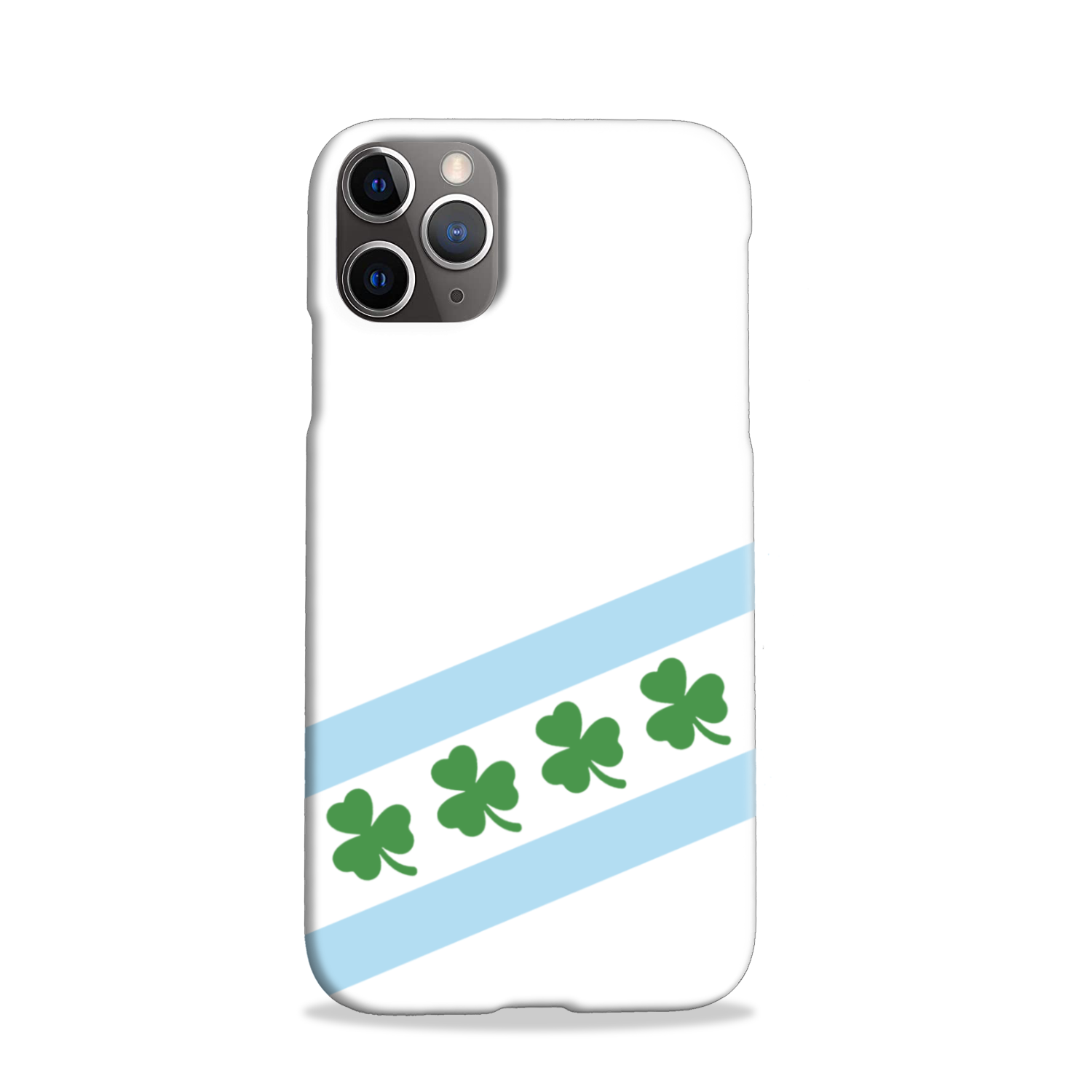 Chicago Flag Shamrock Slim Phone Case