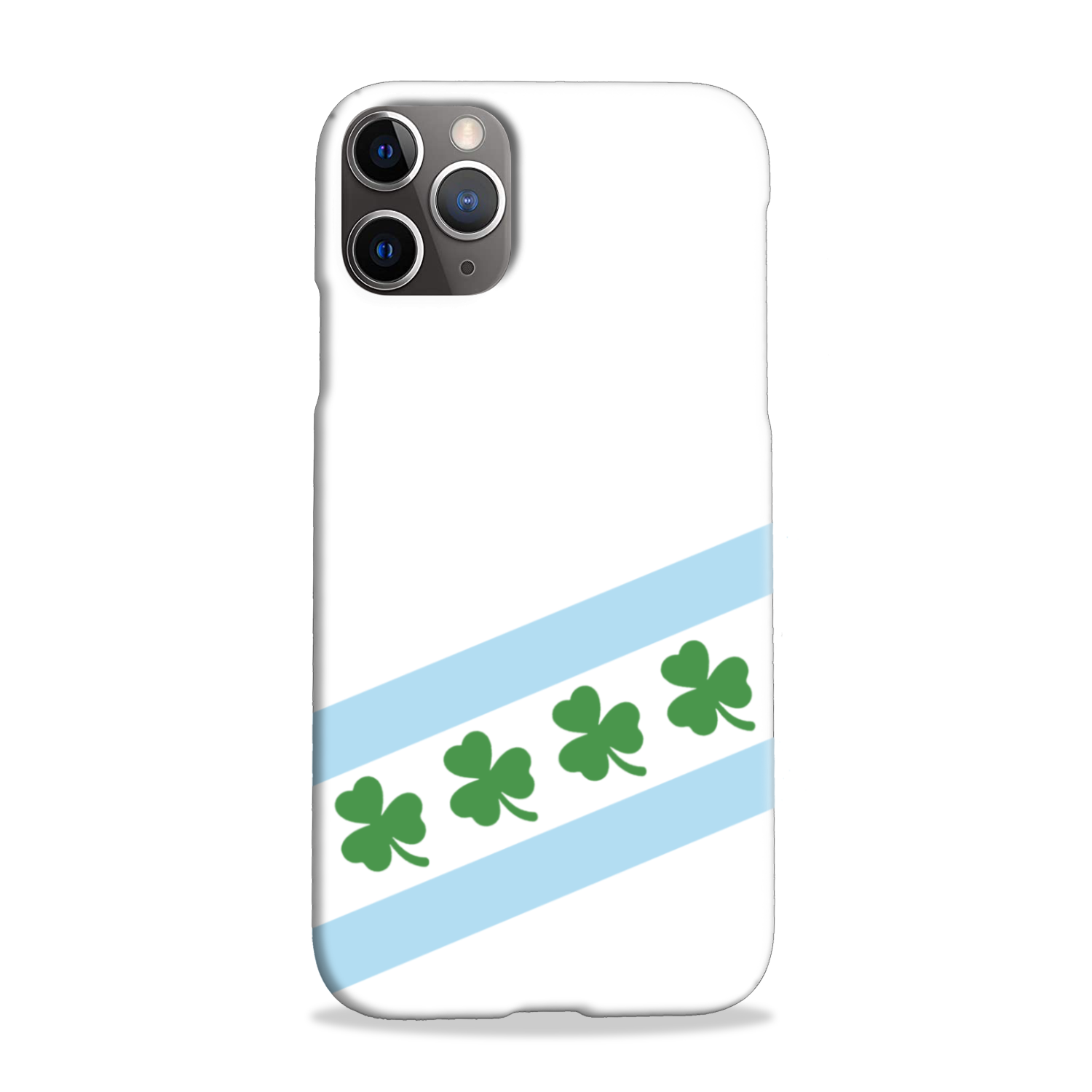 Chicago Flag Shamrock Slim Phone Case