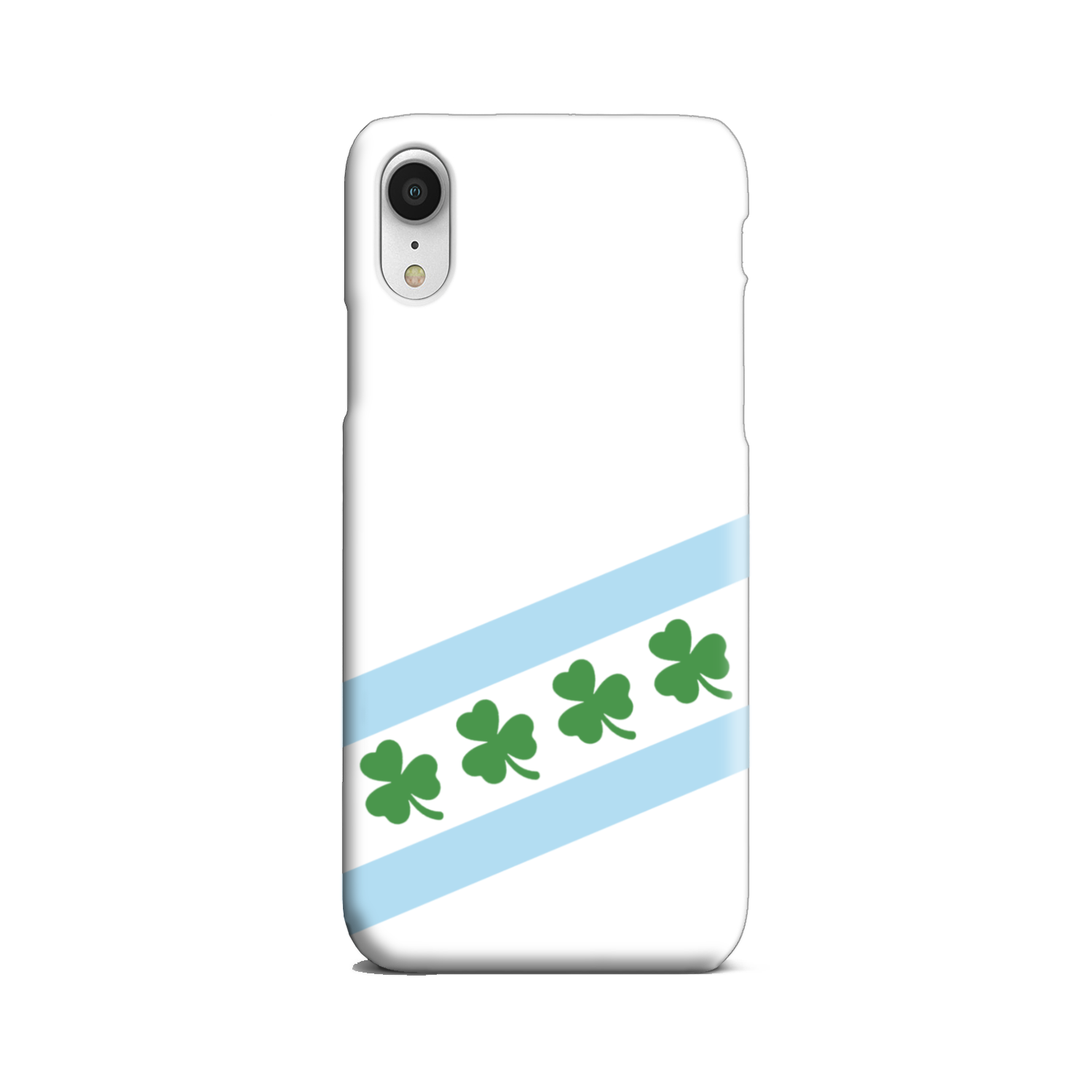 Chicago Flag Shamrock Slim Phone Case