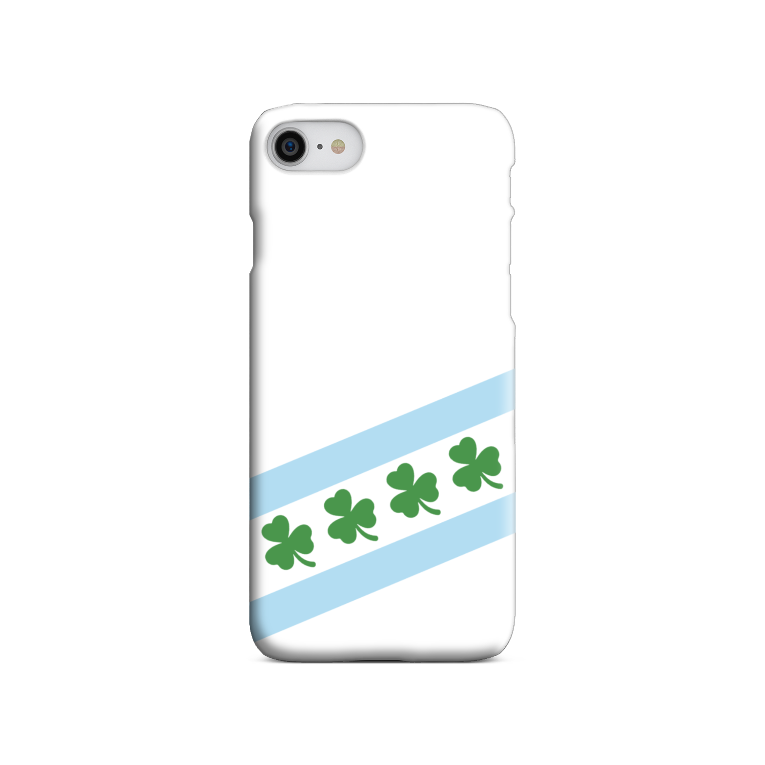 Chicago Flag Shamrock Slim Phone Case