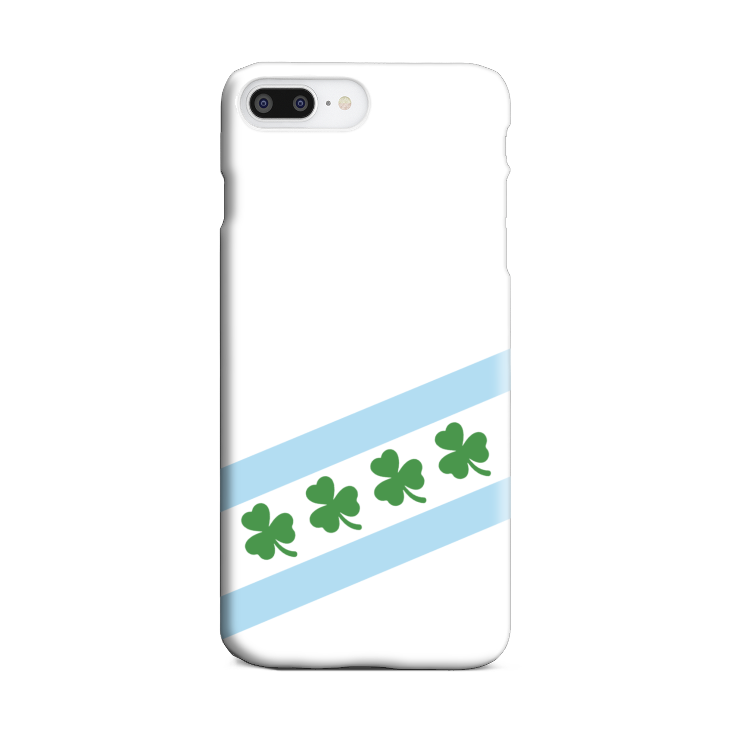 Chicago Flag Shamrock Slim Phone Case