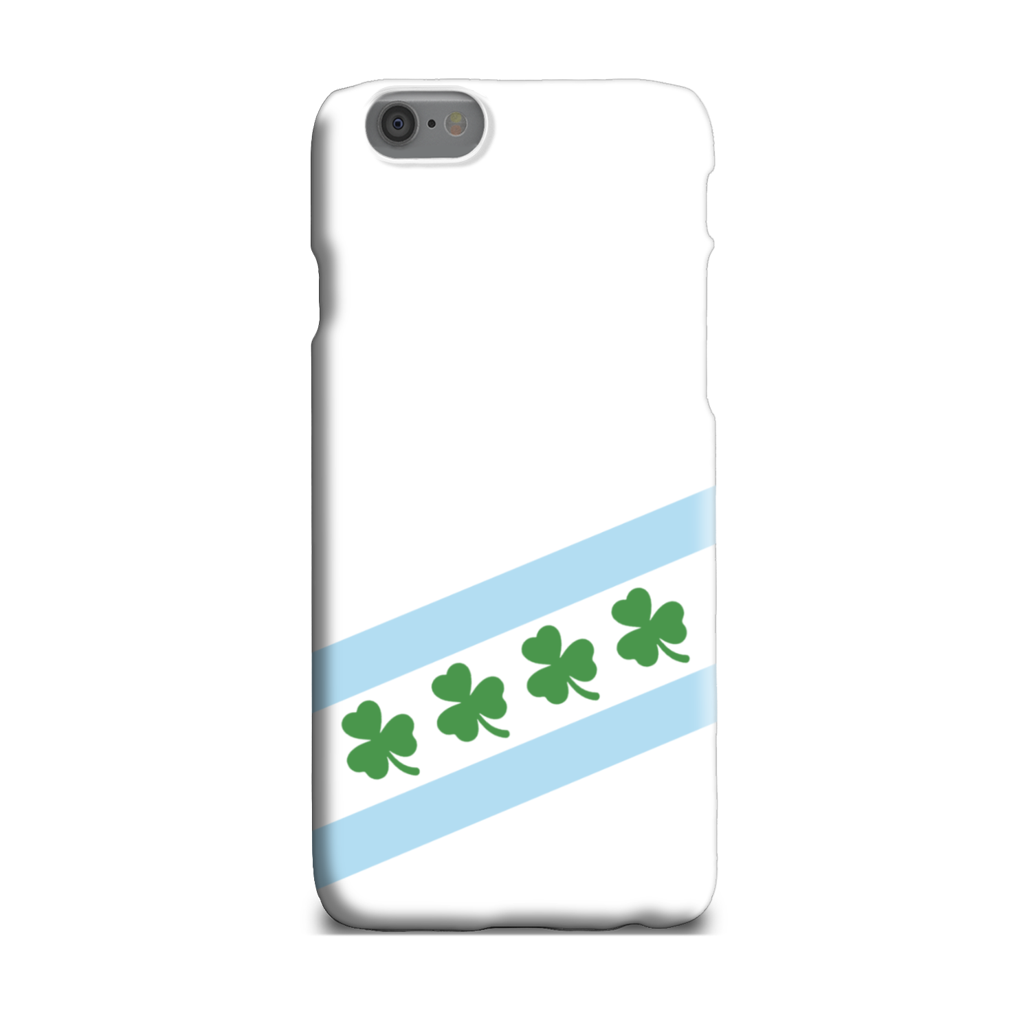 Chicago Flag Shamrock Slim Phone Case