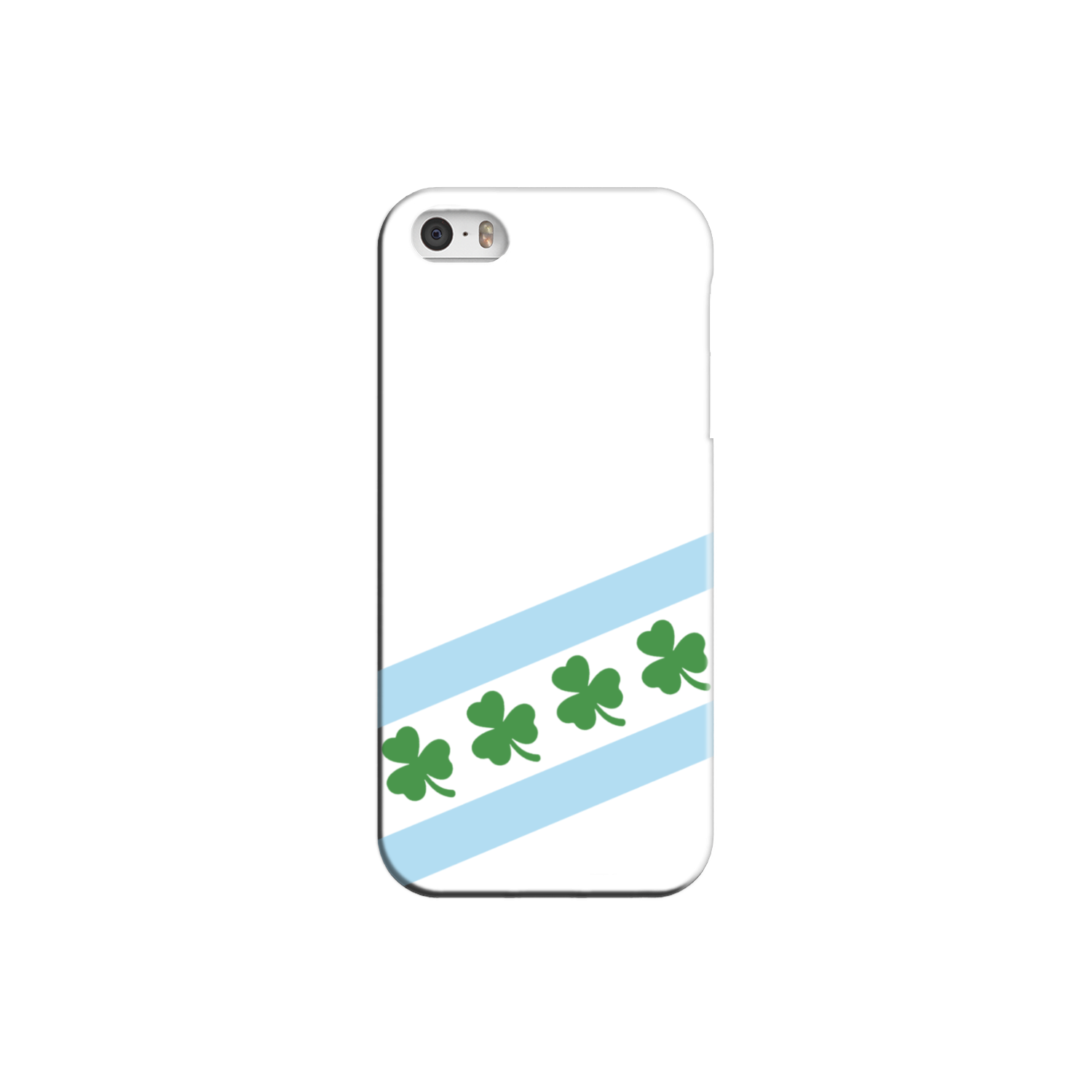 Chicago Flag Shamrock Slim Phone Case