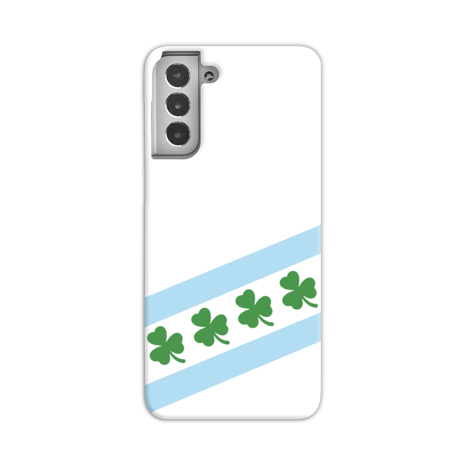 Chicago Flag Shamrock Slim Phone Case