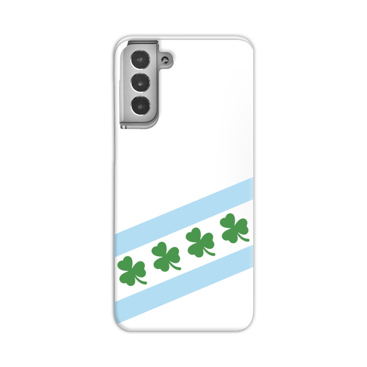 Chicago Flag Shamrock Slim Phone Case