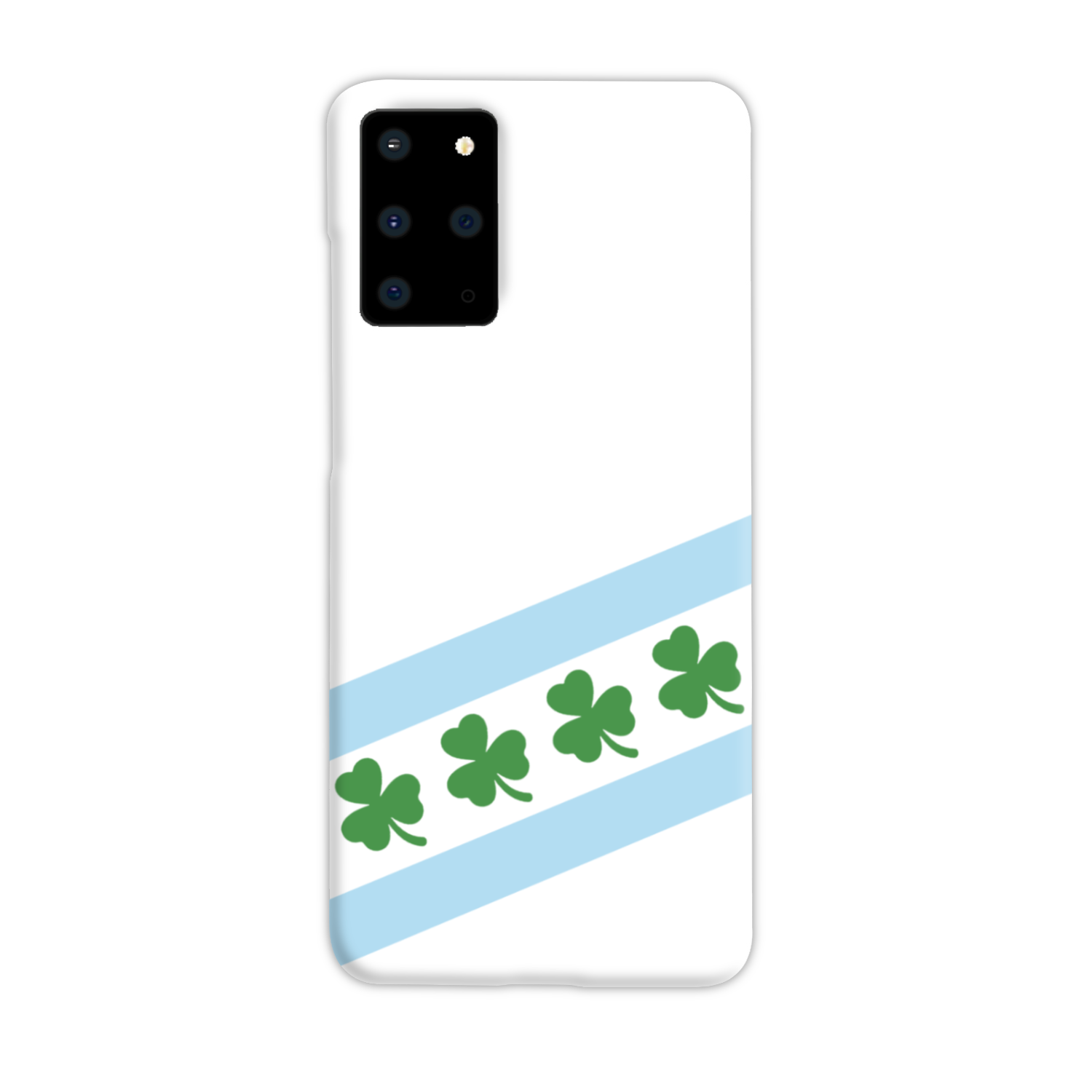 Chicago Flag Shamrock Slim Phone Case
