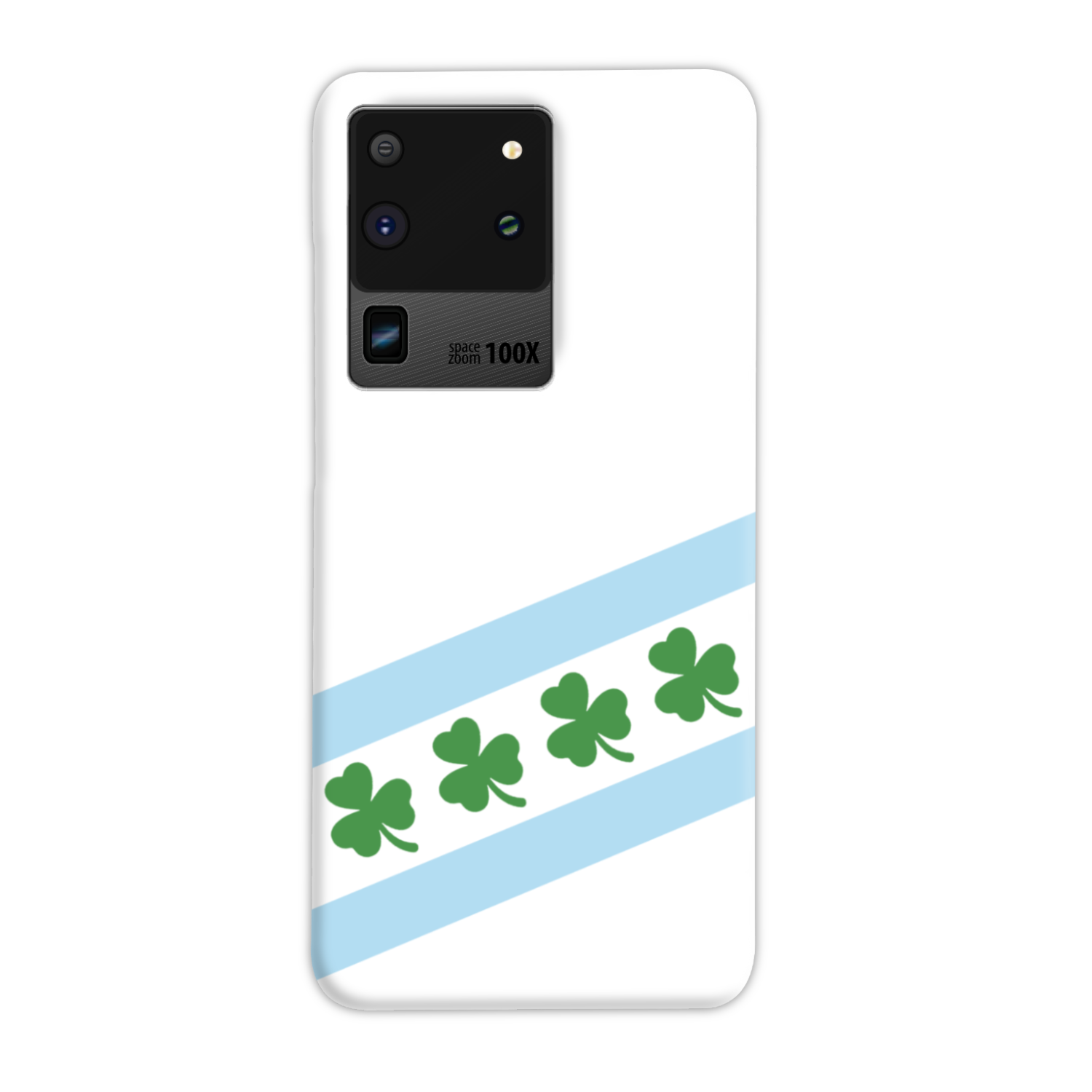 Chicago Flag Shamrock Slim Phone Case