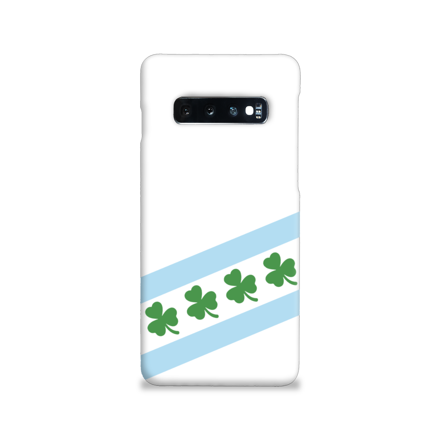 Chicago Flag Shamrock Slim Phone Case