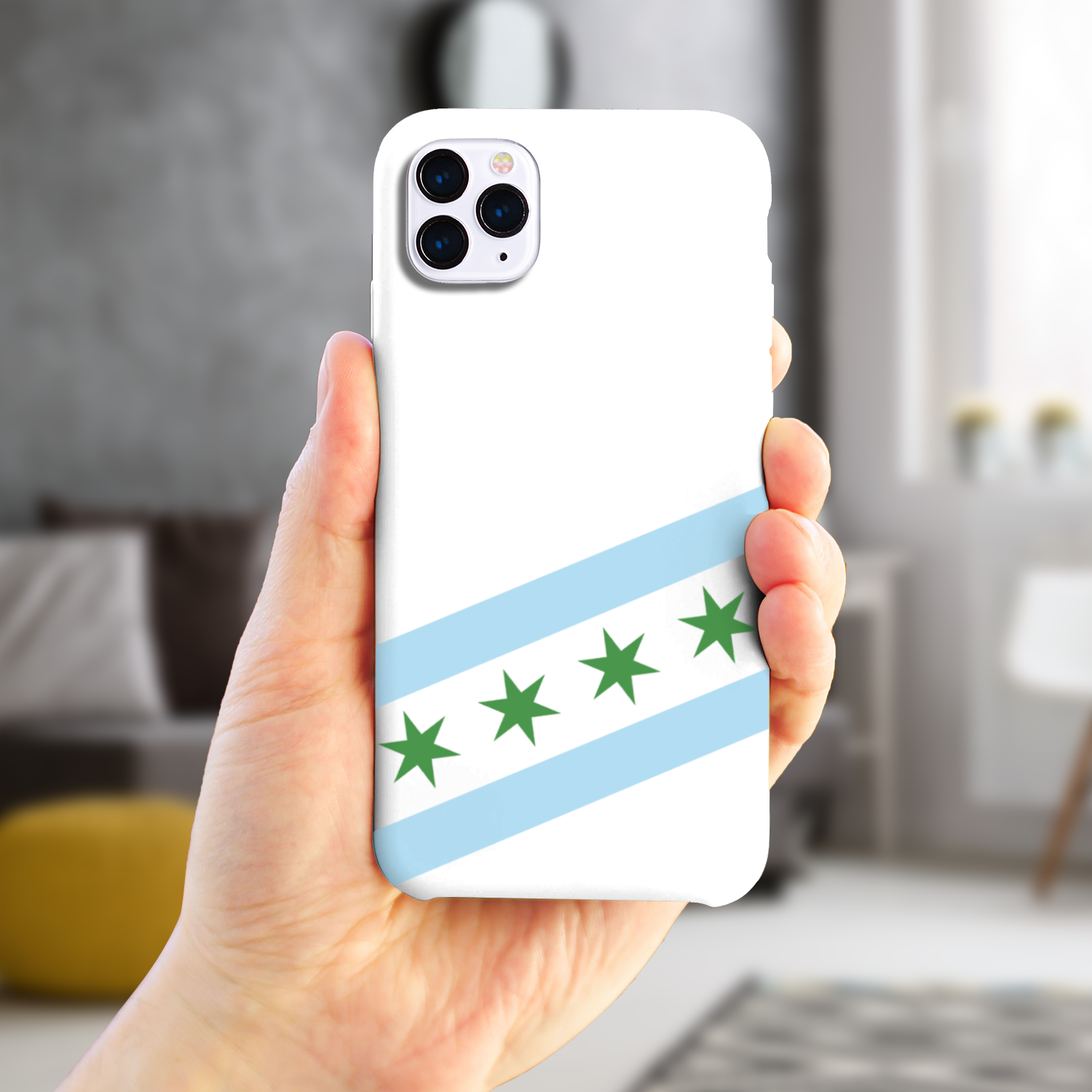 Chicago Flag St. Patty's Slim Phone Case