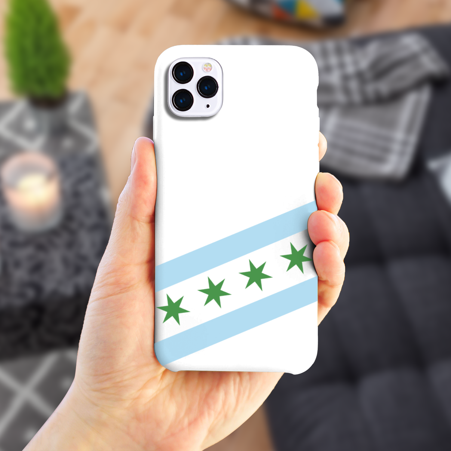 Chicago Flag St. Patty's Slim Phone Case