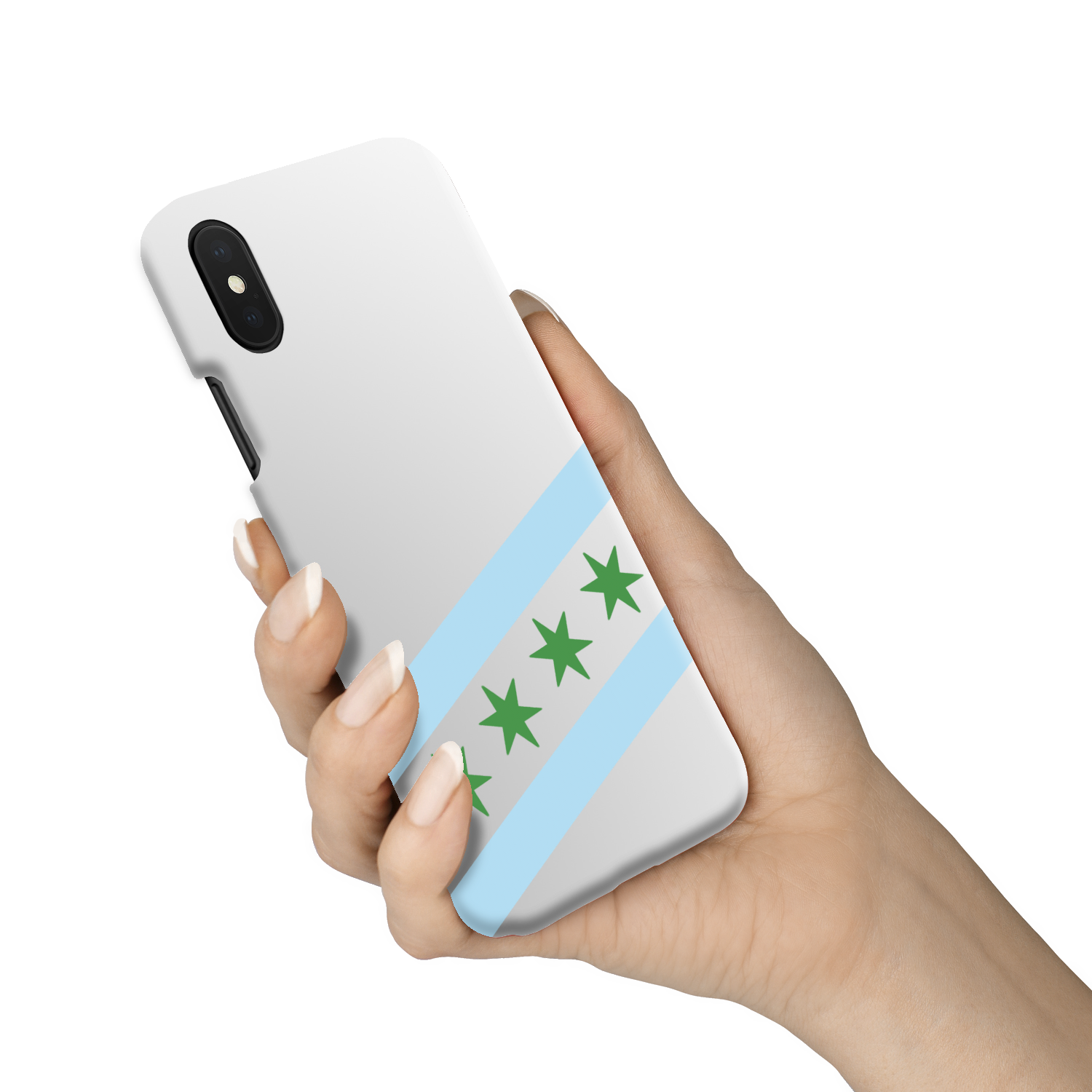 Chicago Flag St. Patty's Slim Phone Case