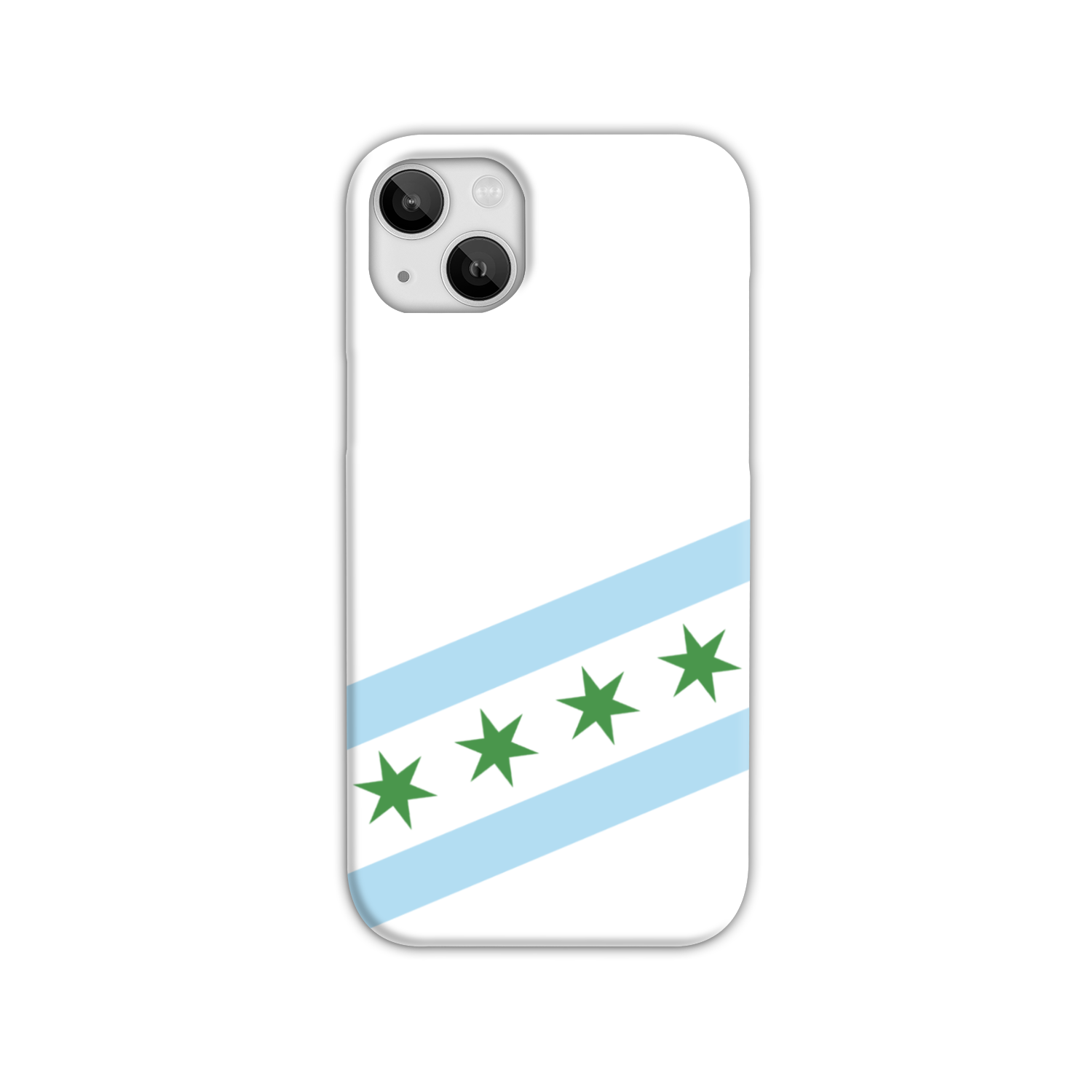 Chicago Flag St. Patty's Slim Phone Case