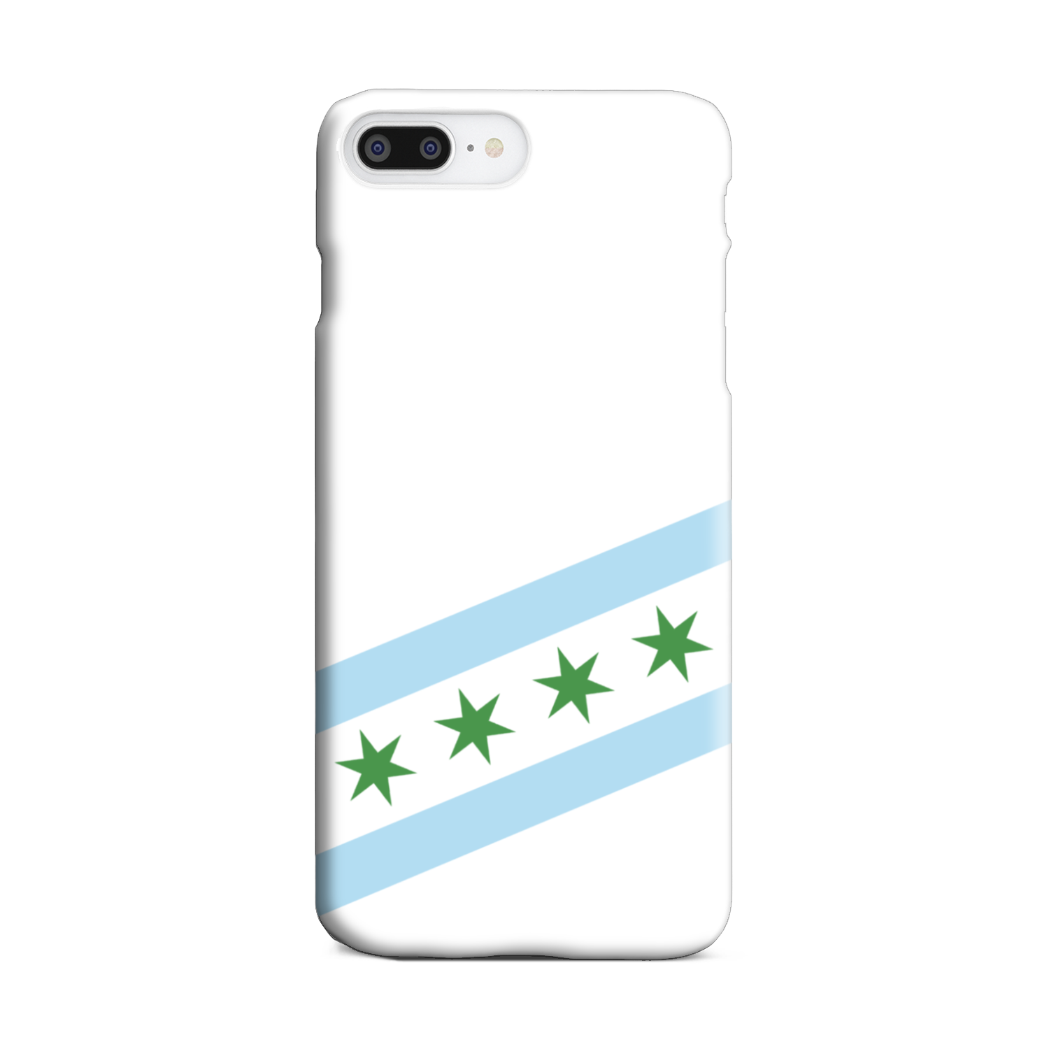 Chicago Flag St. Patty's Slim Phone Case