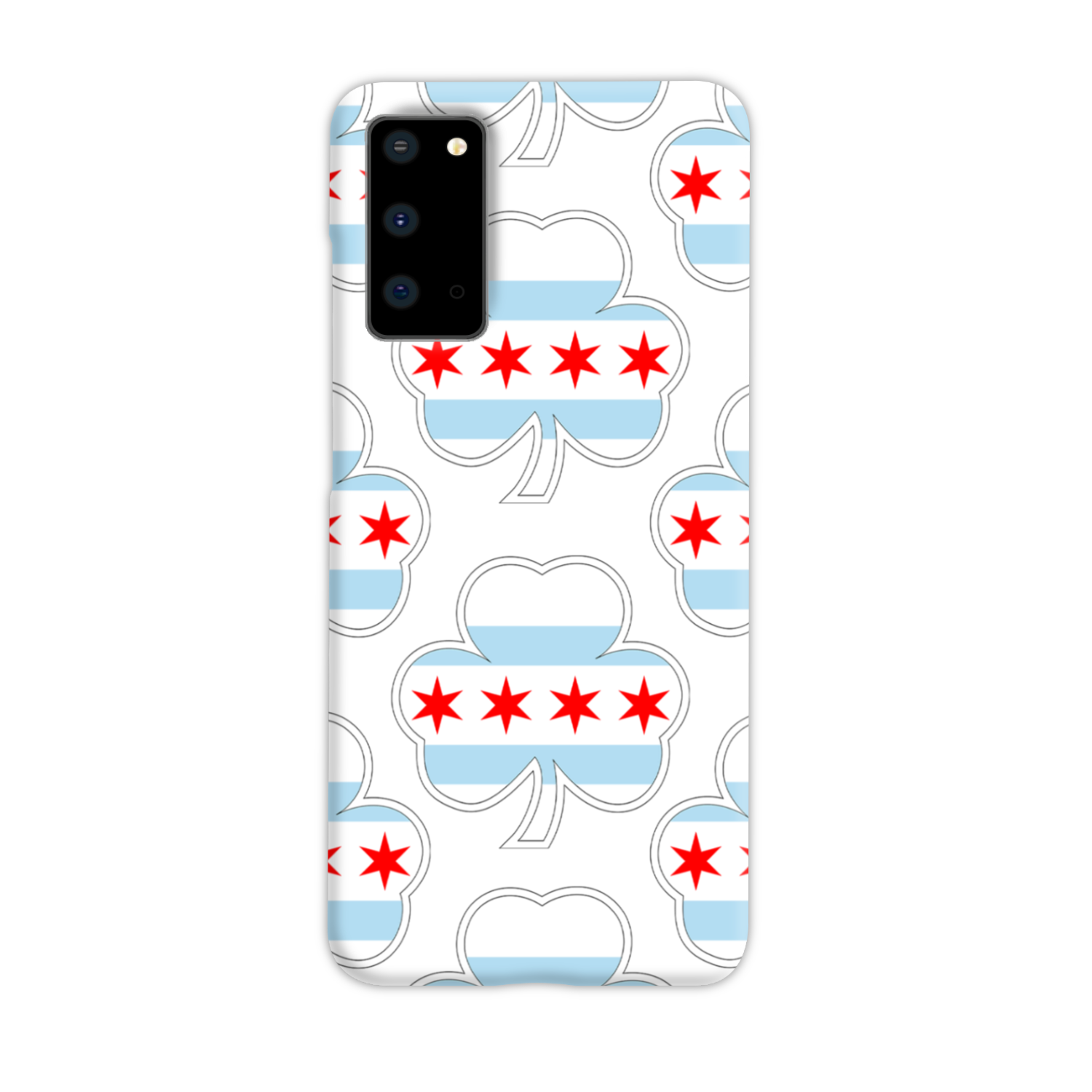 Chicago Flag Shamrock St. Patty's Slim Phone Case