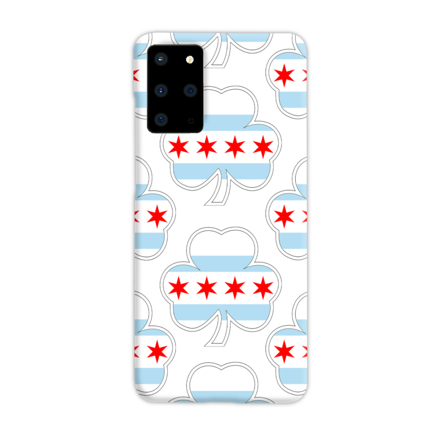 Chicago Flag Shamrock St. Patty's Slim Phone Case