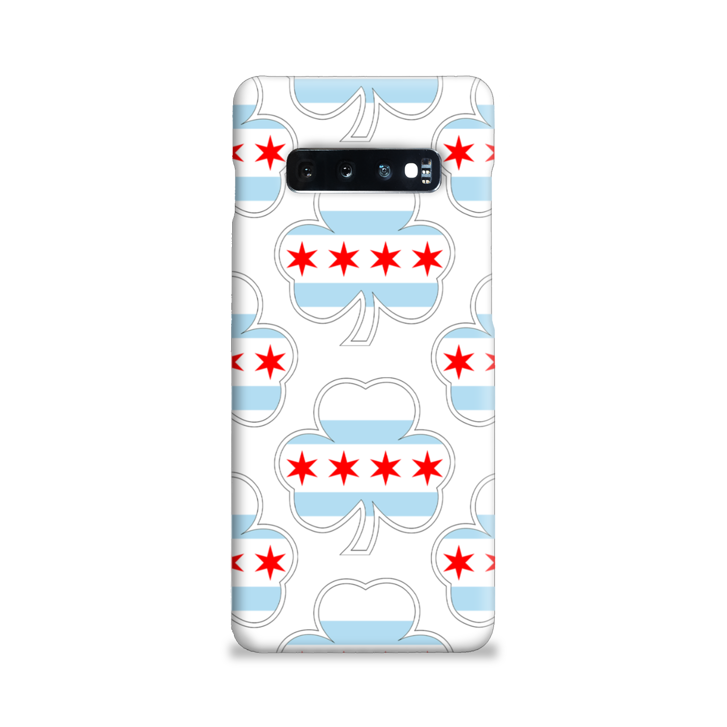Chicago Flag Shamrock St. Patty's Slim Phone Case