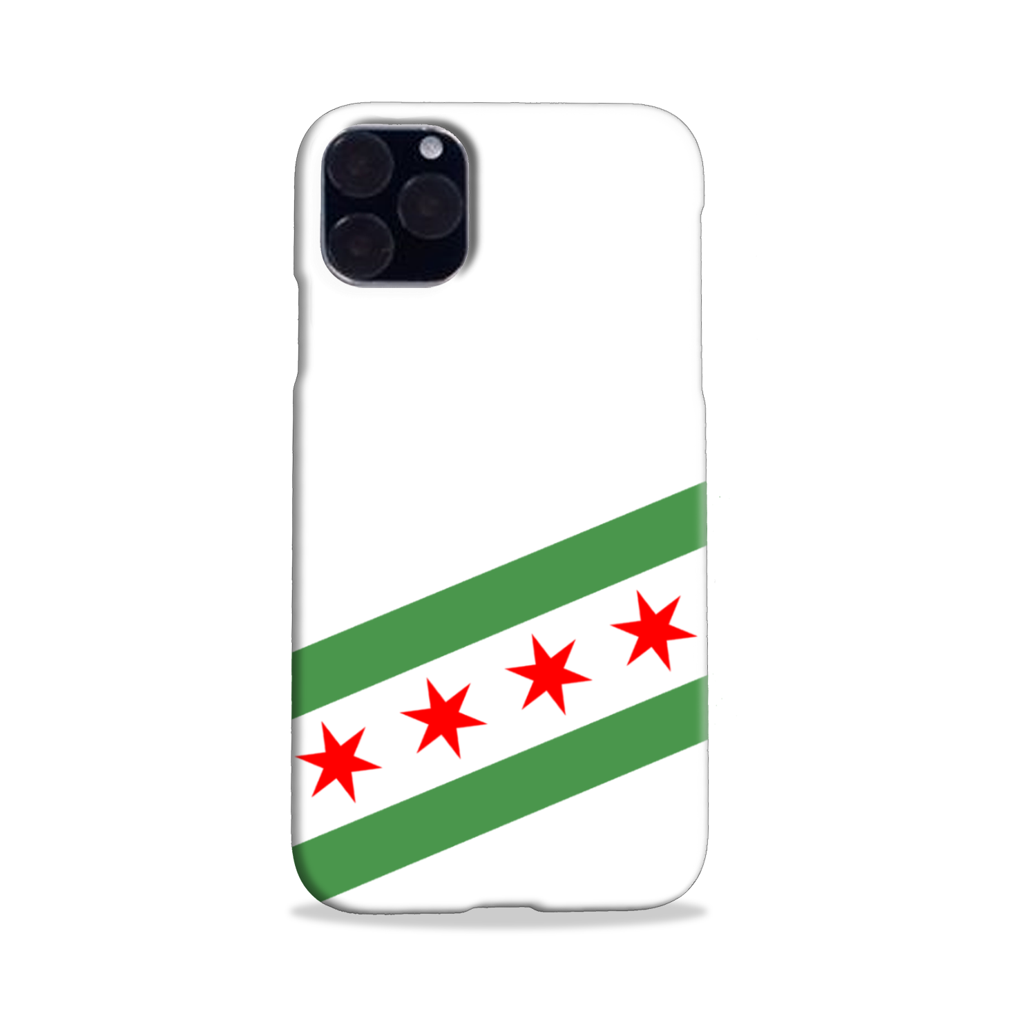 Chicago Flag Green River Slim Phone Case