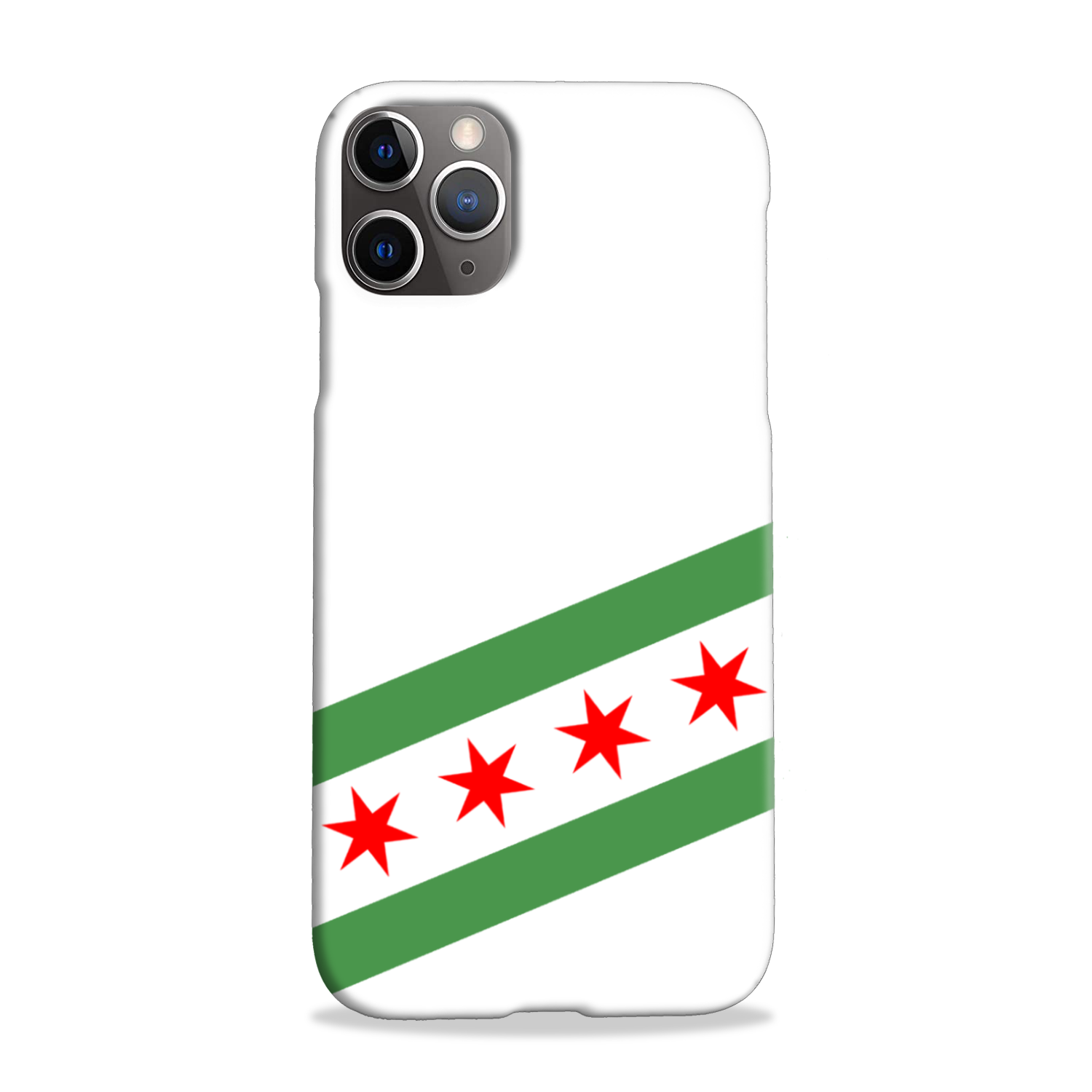Chicago Flag Green River Slim Phone Case