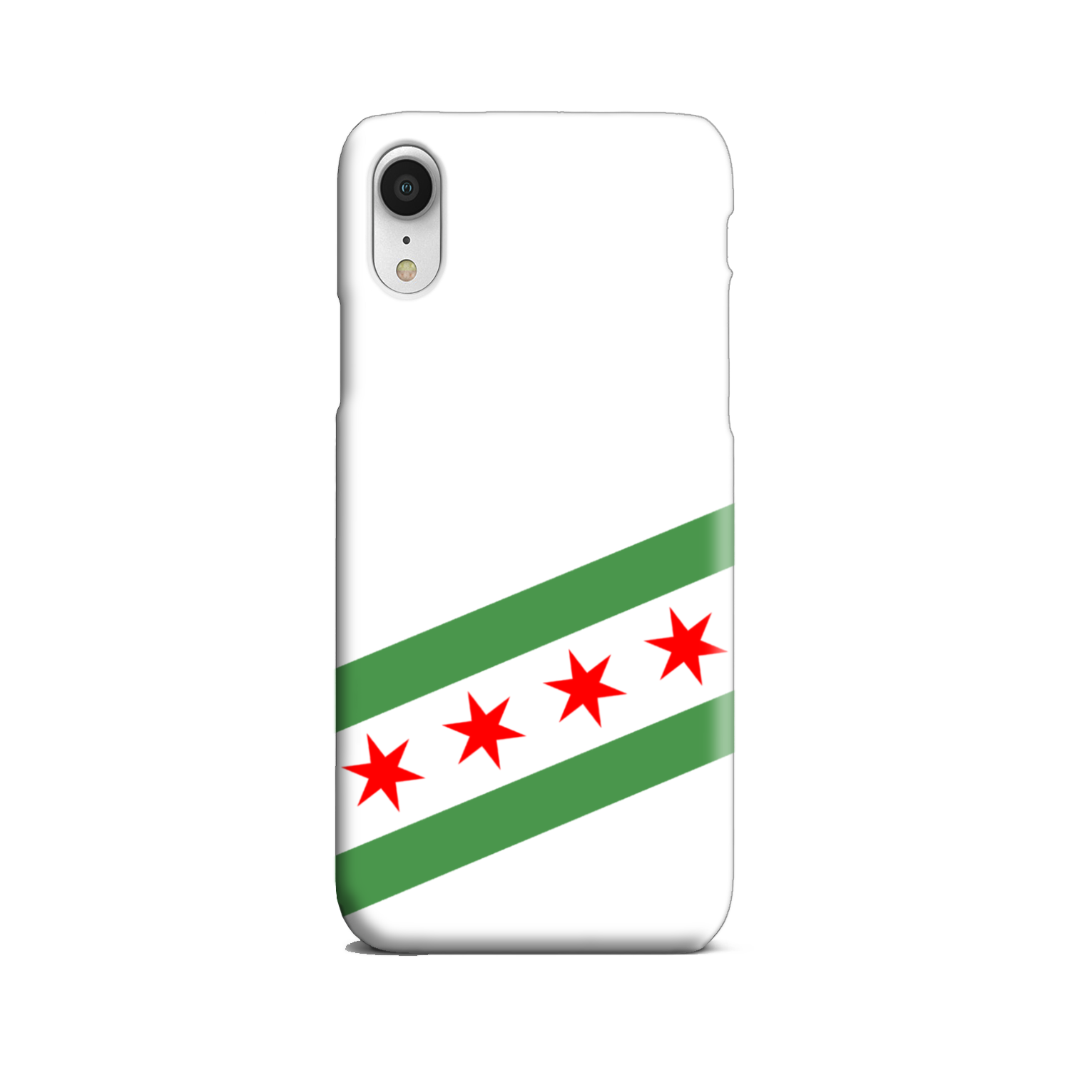Chicago Flag Green River Slim Phone Case