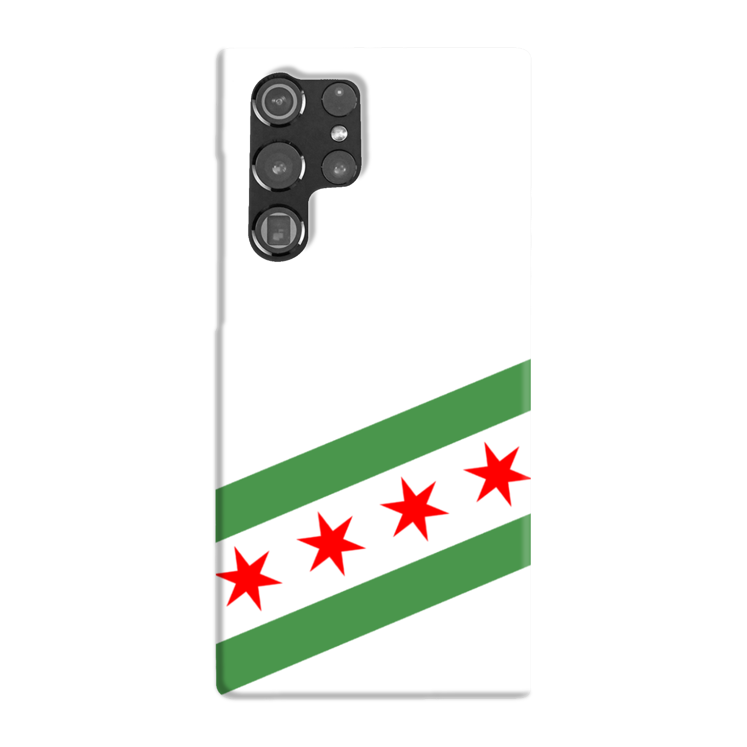 Chicago Flag Green River Slim Phone Case