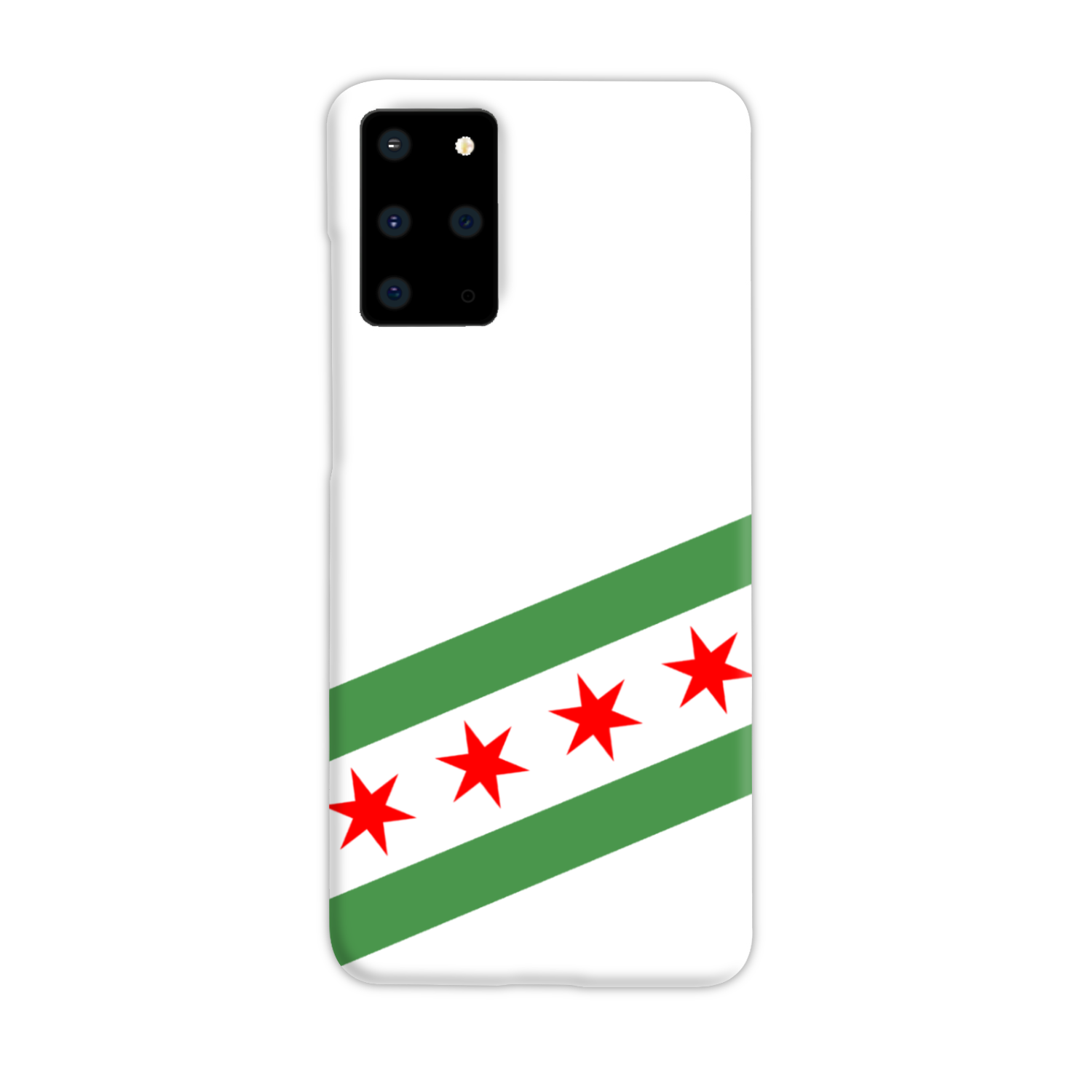 Chicago Flag Green River Slim Phone Case