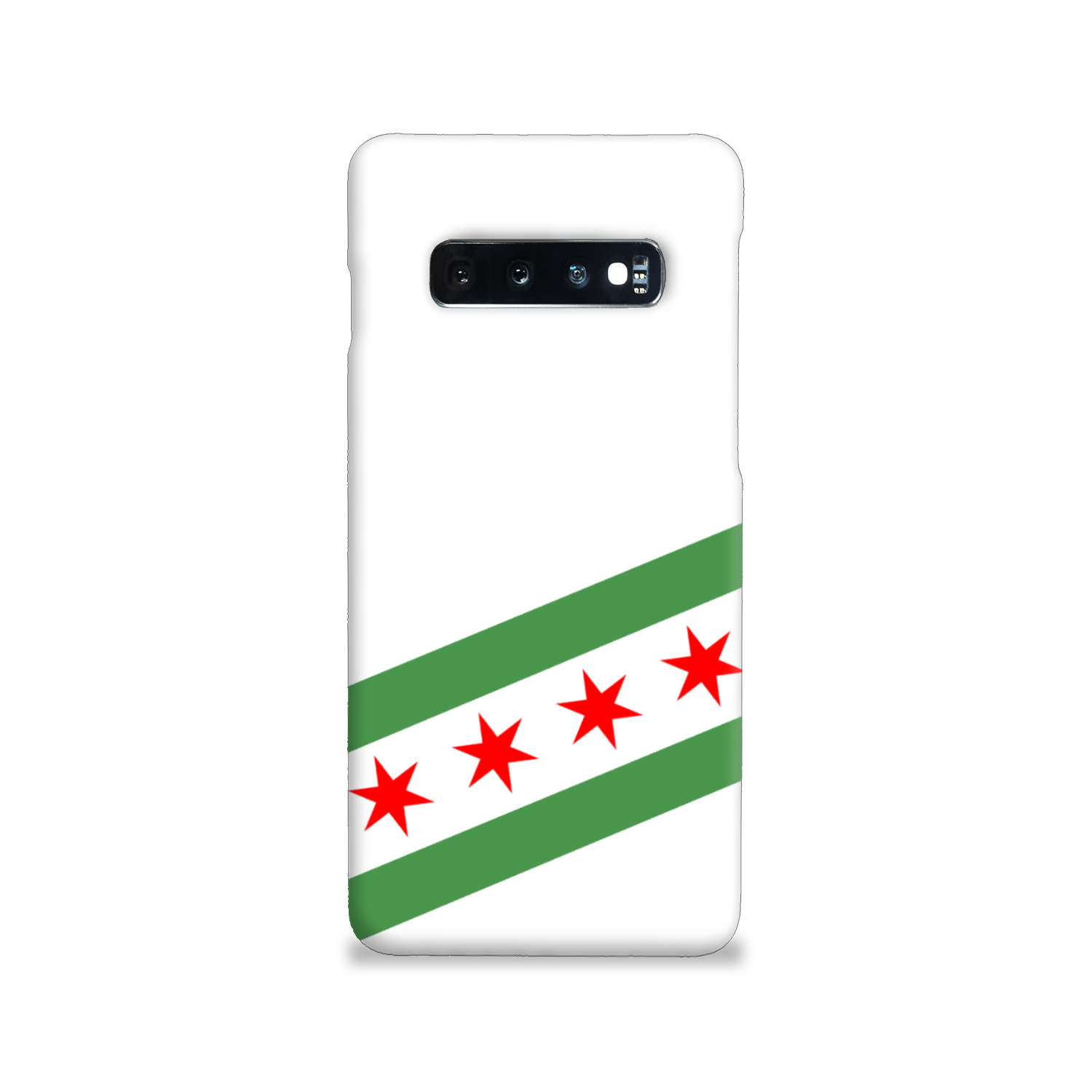 Chicago Flag Green River Slim Phone Case