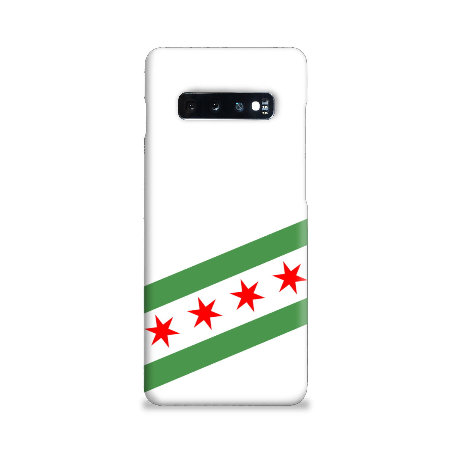Chicago Flag Green River Slim Phone Case