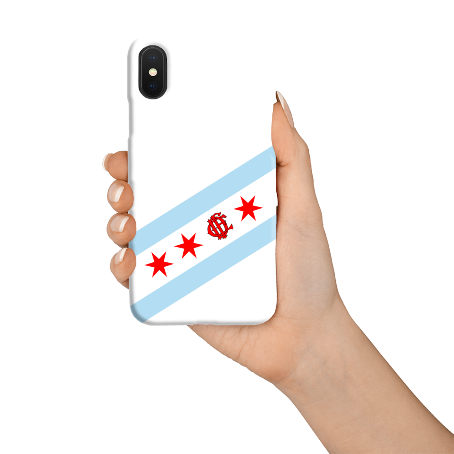 Chicago Flag FD/EMT Flag Tough Phone Case