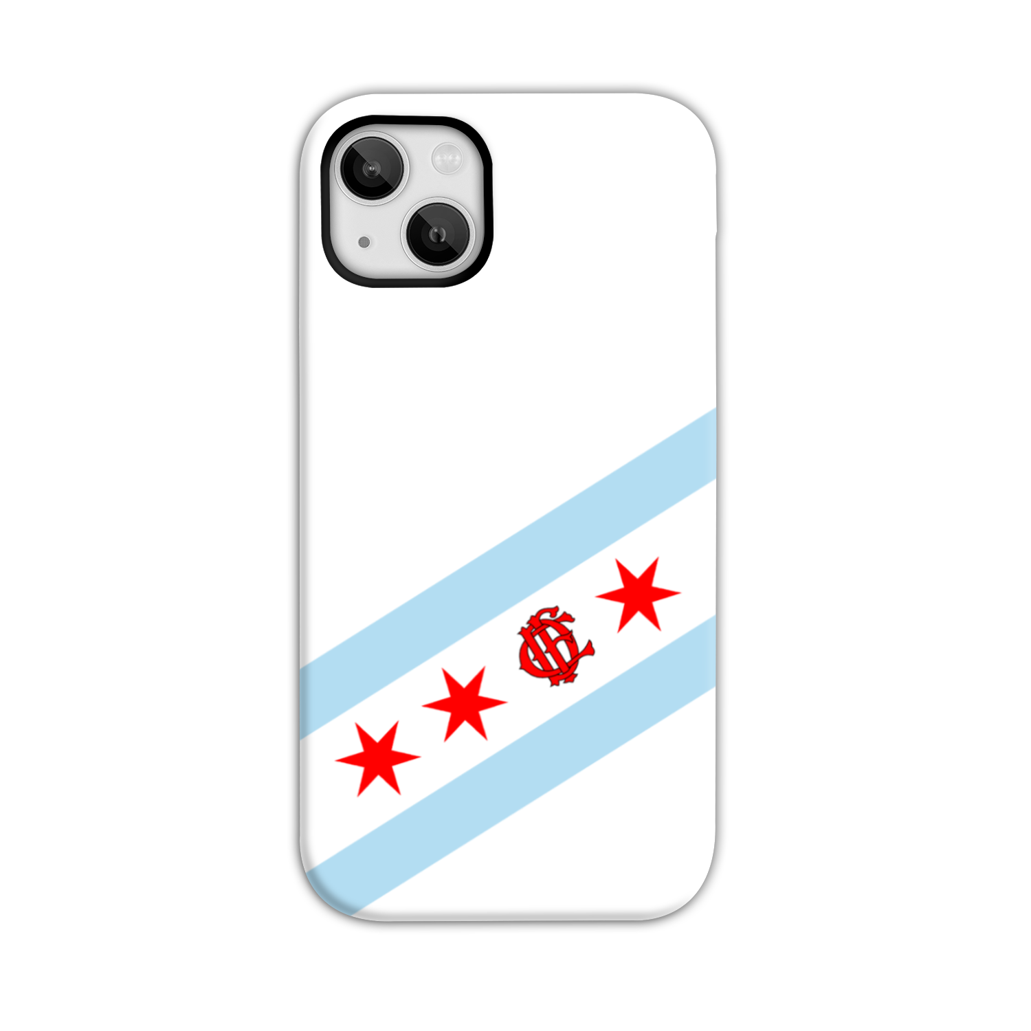 Chicago Flag FD/EMT Flag Tough Phone Case