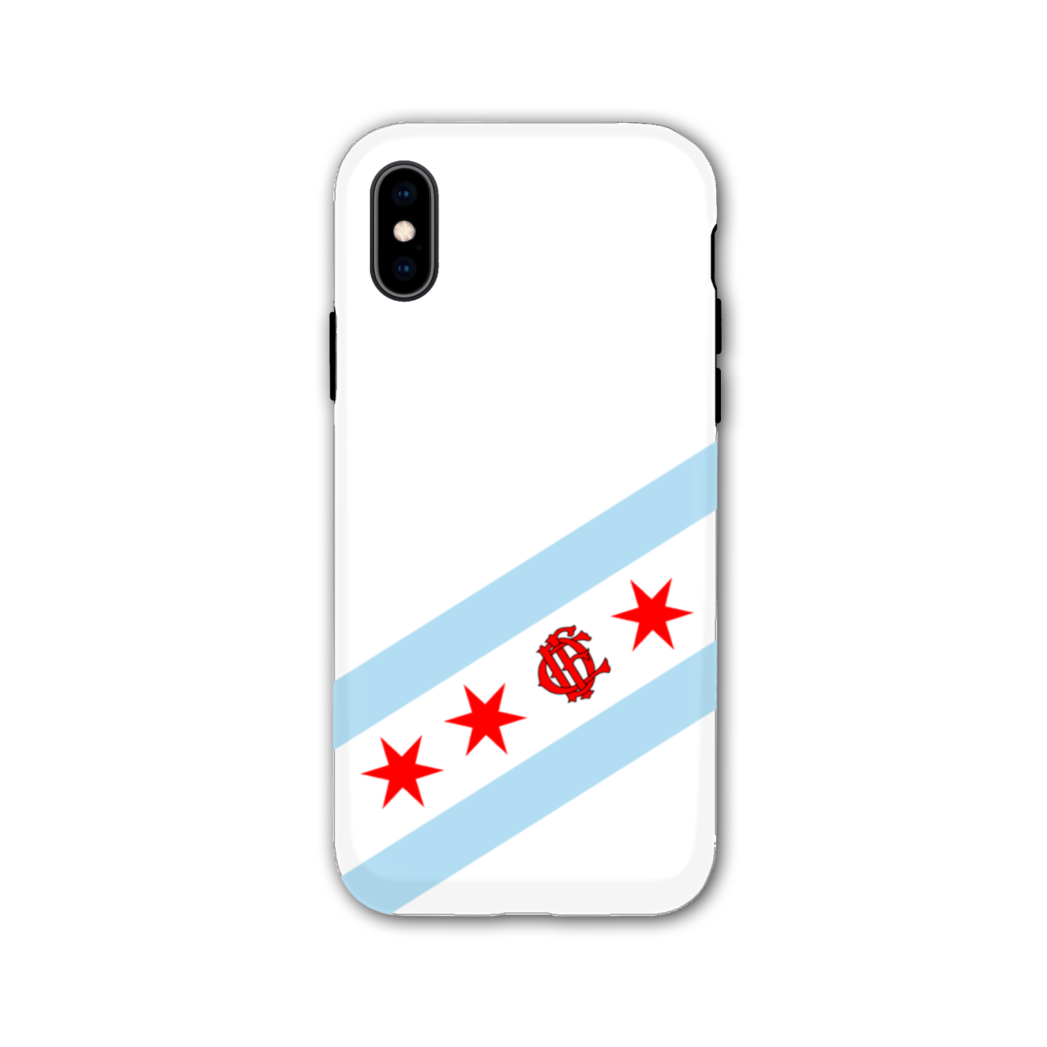Chicago Flag FD/EMT Flag Tough Phone Case