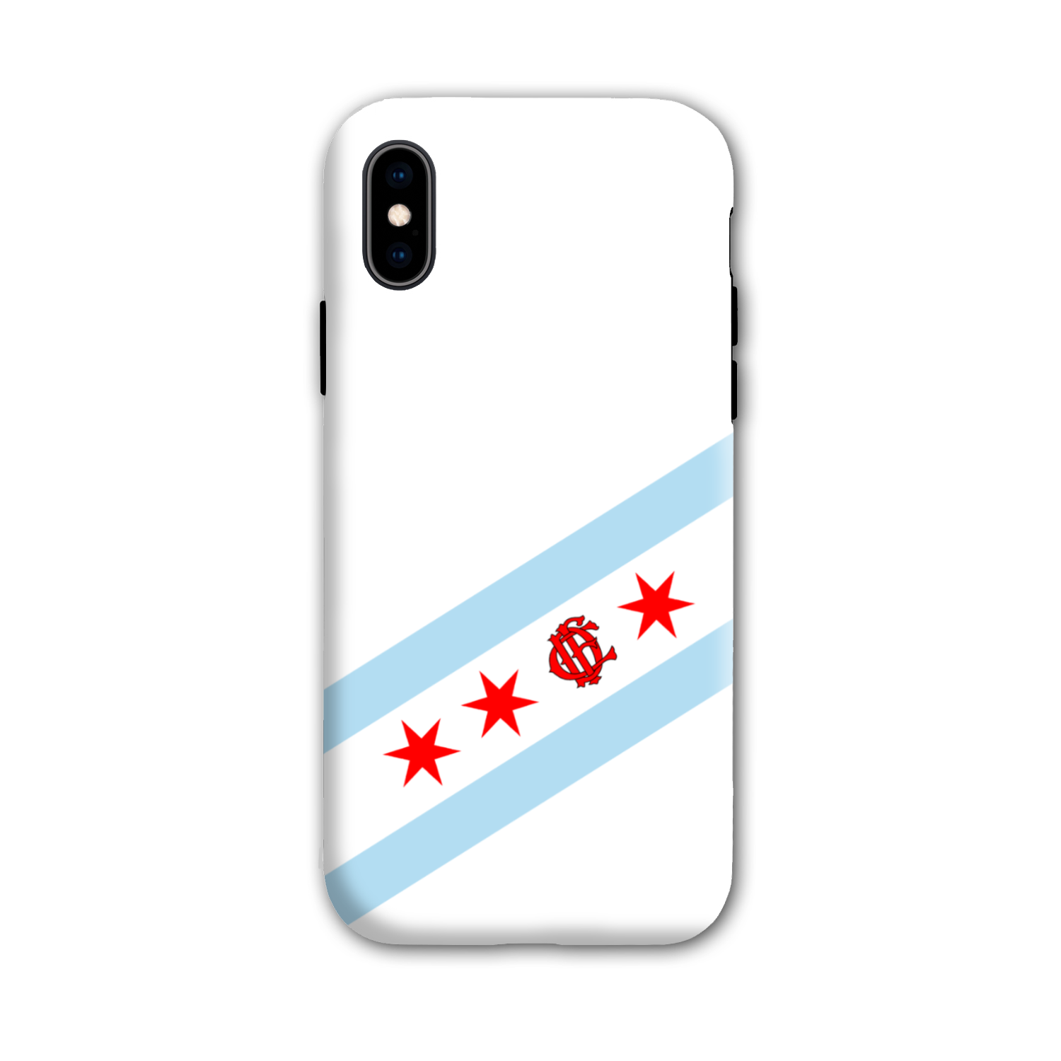 Chicago Flag FD/EMT Flag Tough Phone Case