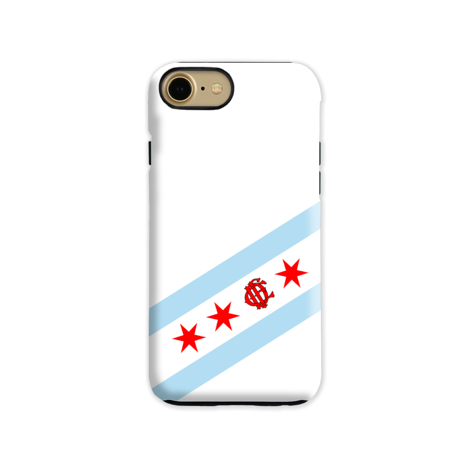 Chicago Flag FD/EMT Flag Tough Phone Case