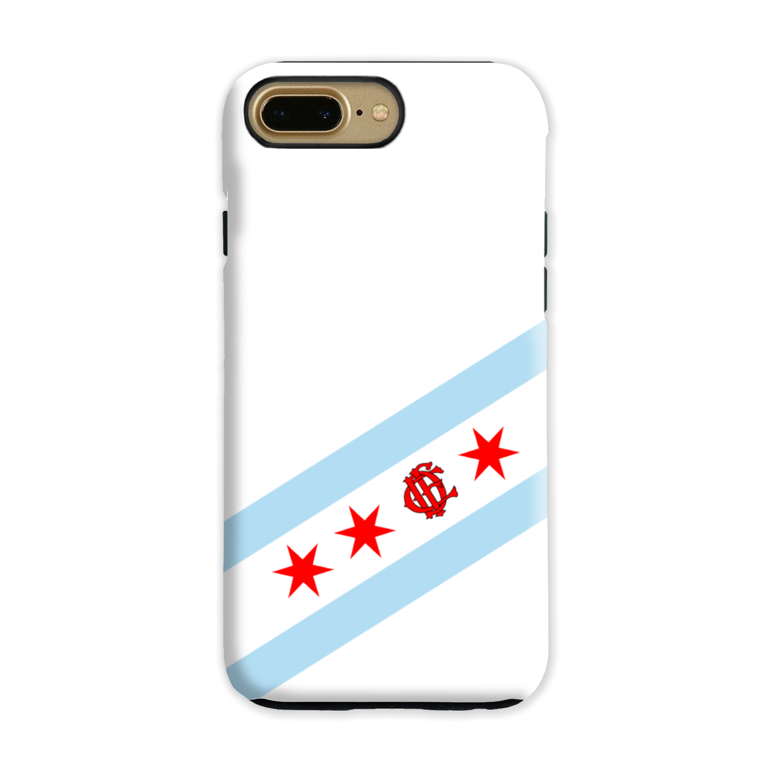 Chicago Flag FD/EMT Flag Tough Phone Case