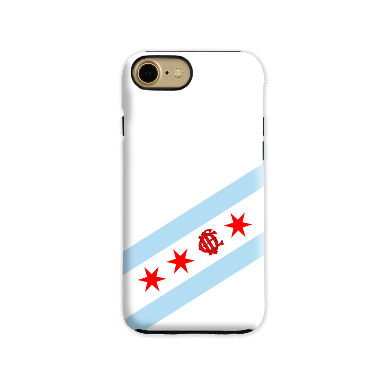 Chicago Flag FD/EMT Flag Tough Phone Case