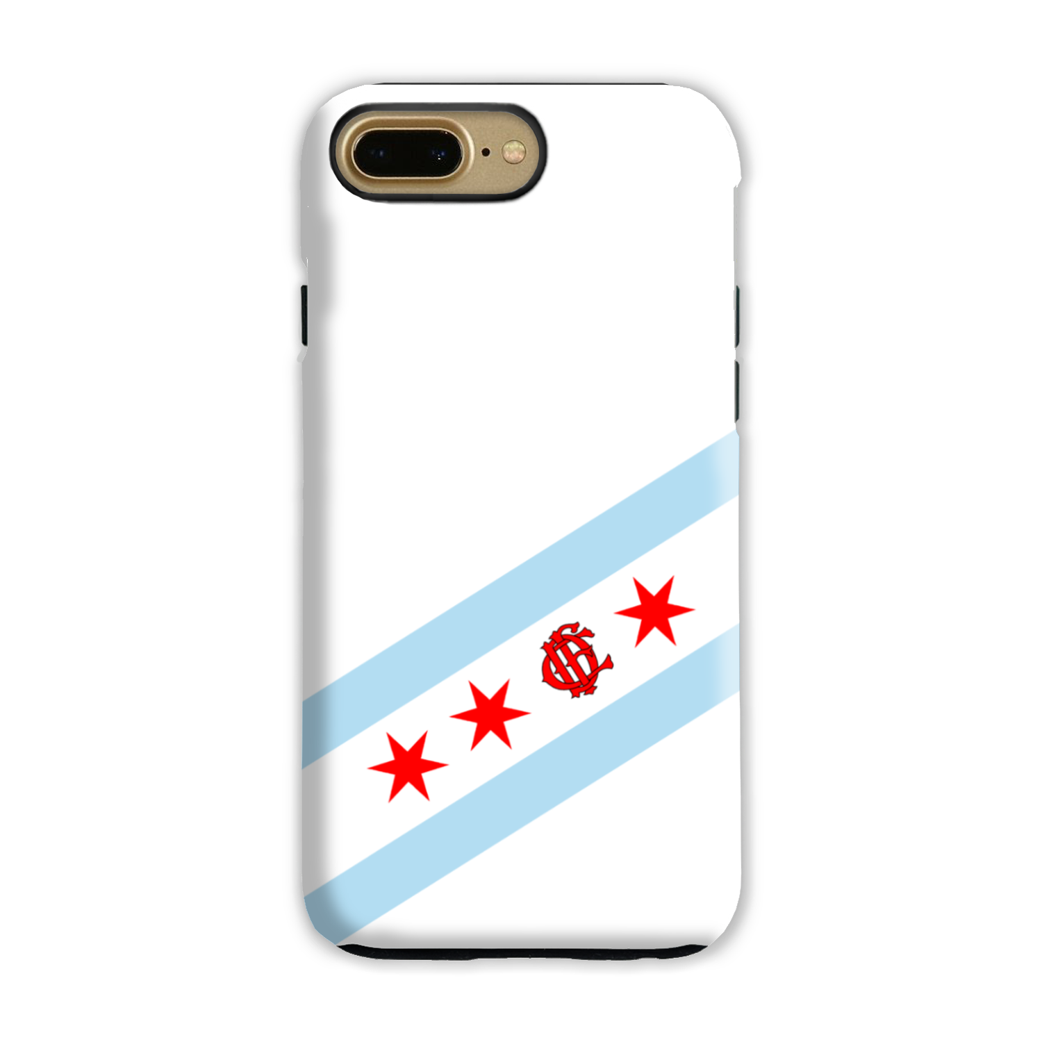 Chicago Flag FD/EMT Flag Tough Phone Case
