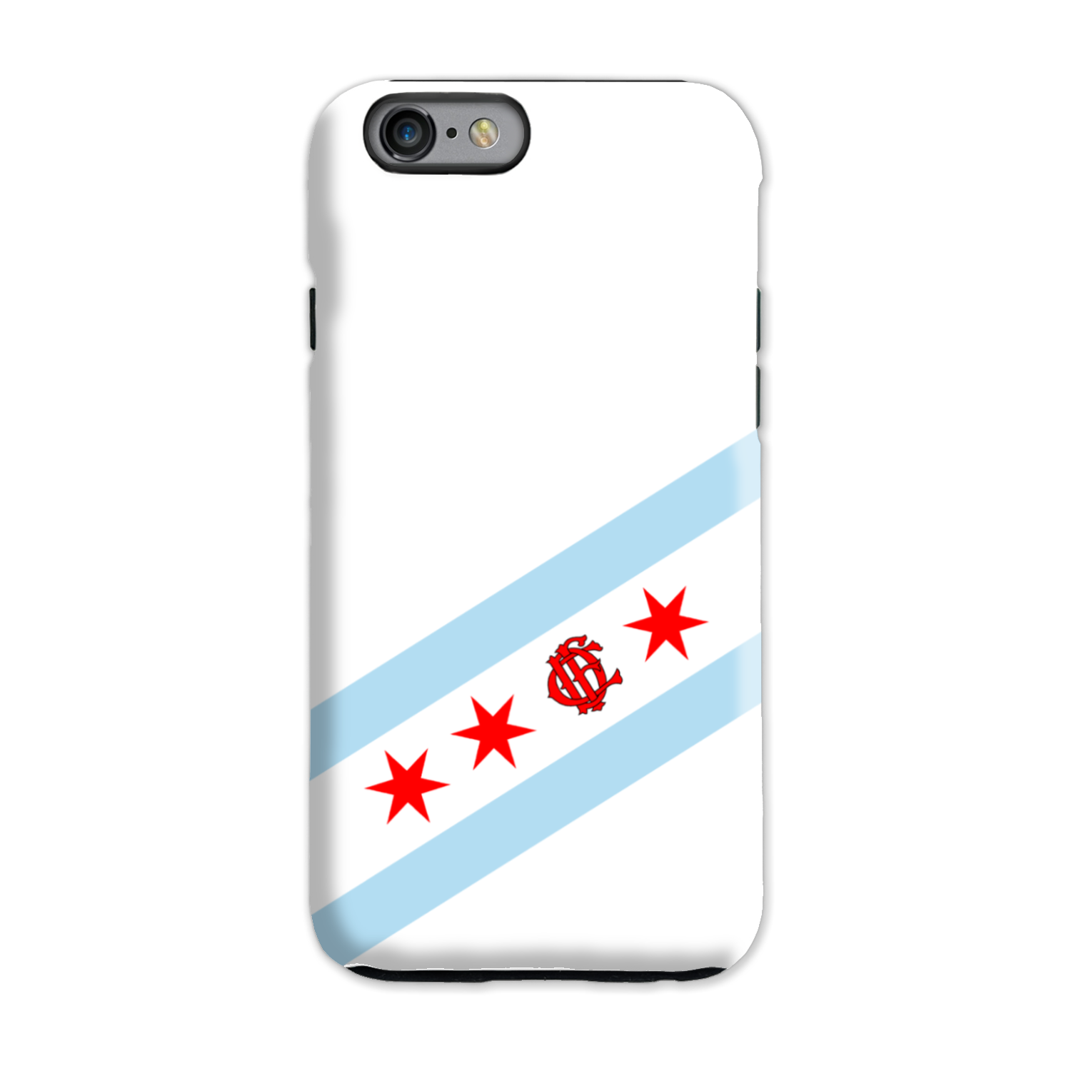 Chicago Flag FD/EMT Flag Tough Phone Case