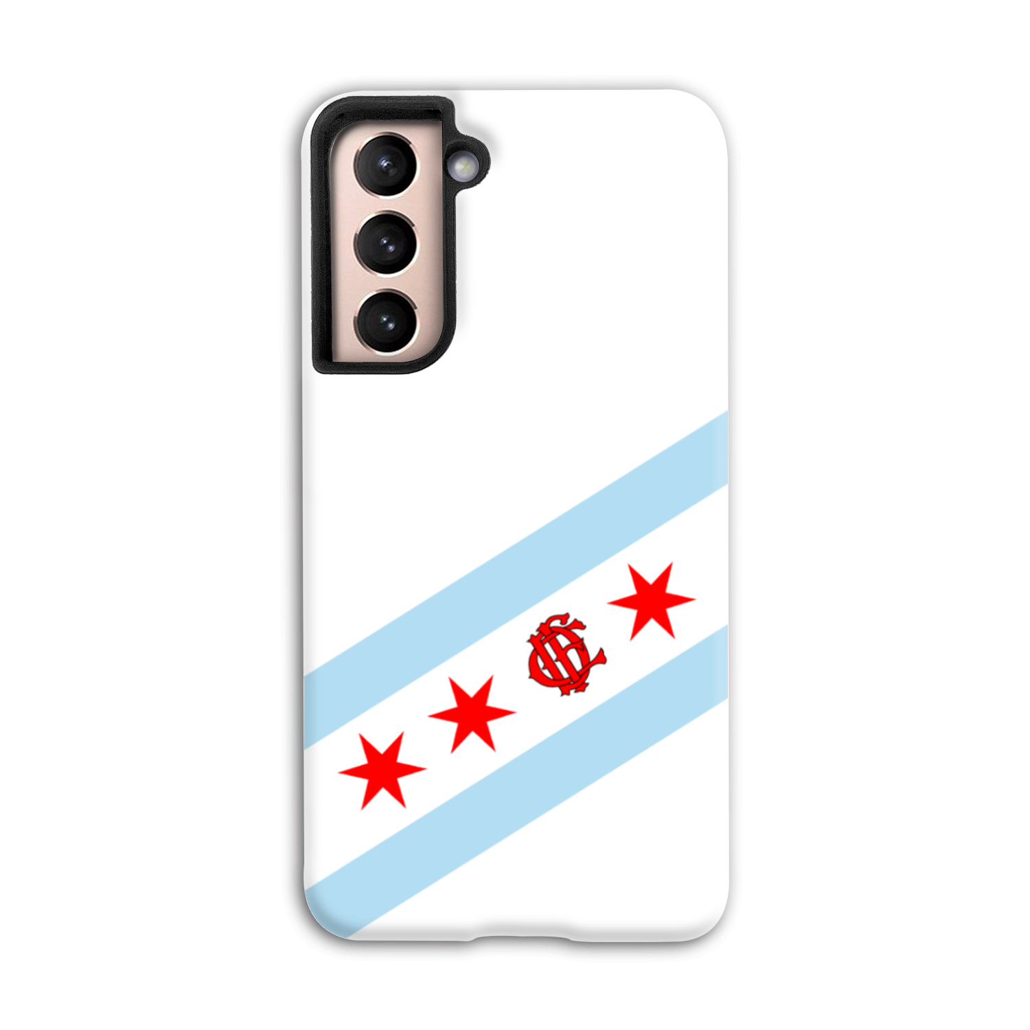 Chicago Flag FD/EMT Flag Tough Phone Case