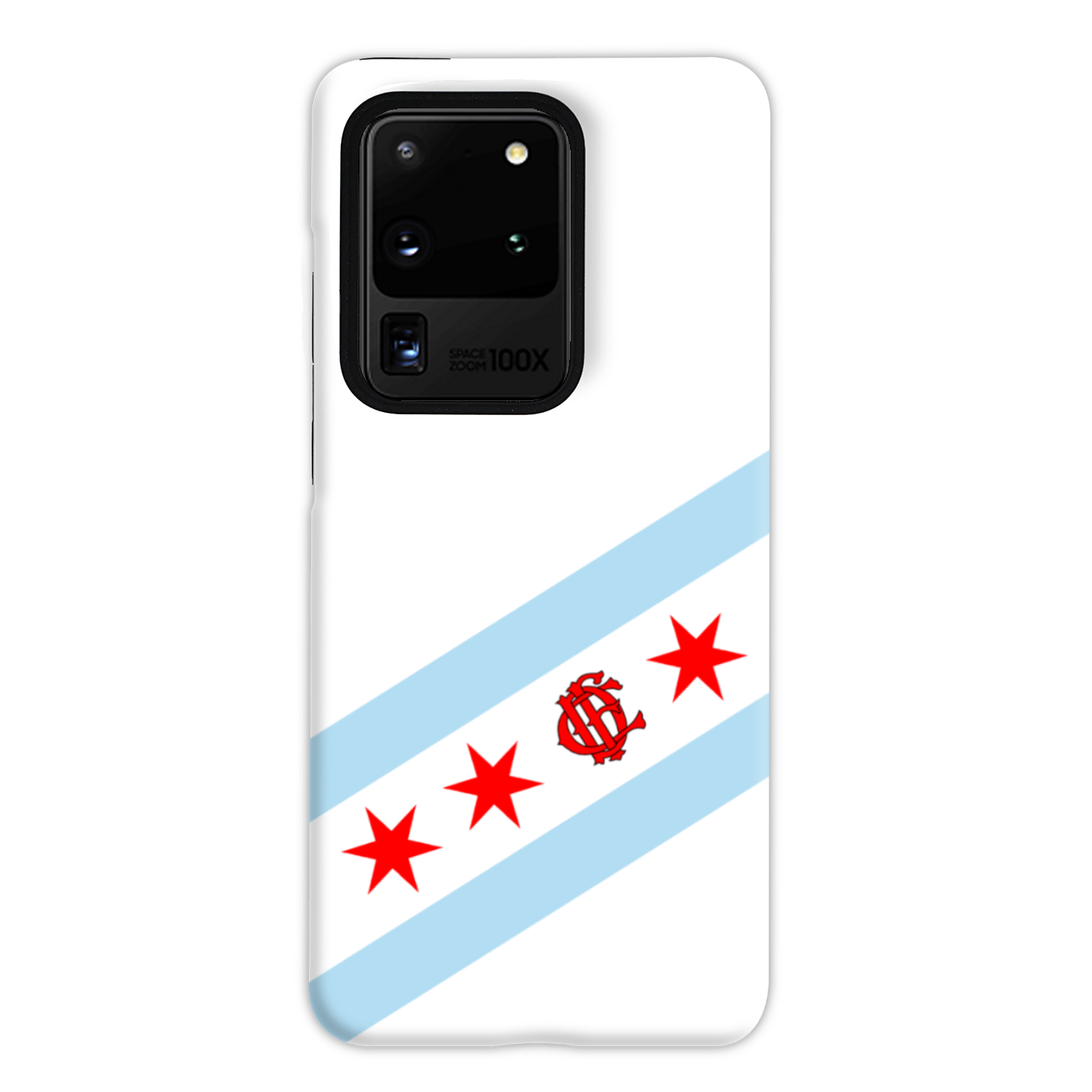 Chicago Flag FD/EMT Flag Tough Phone Case