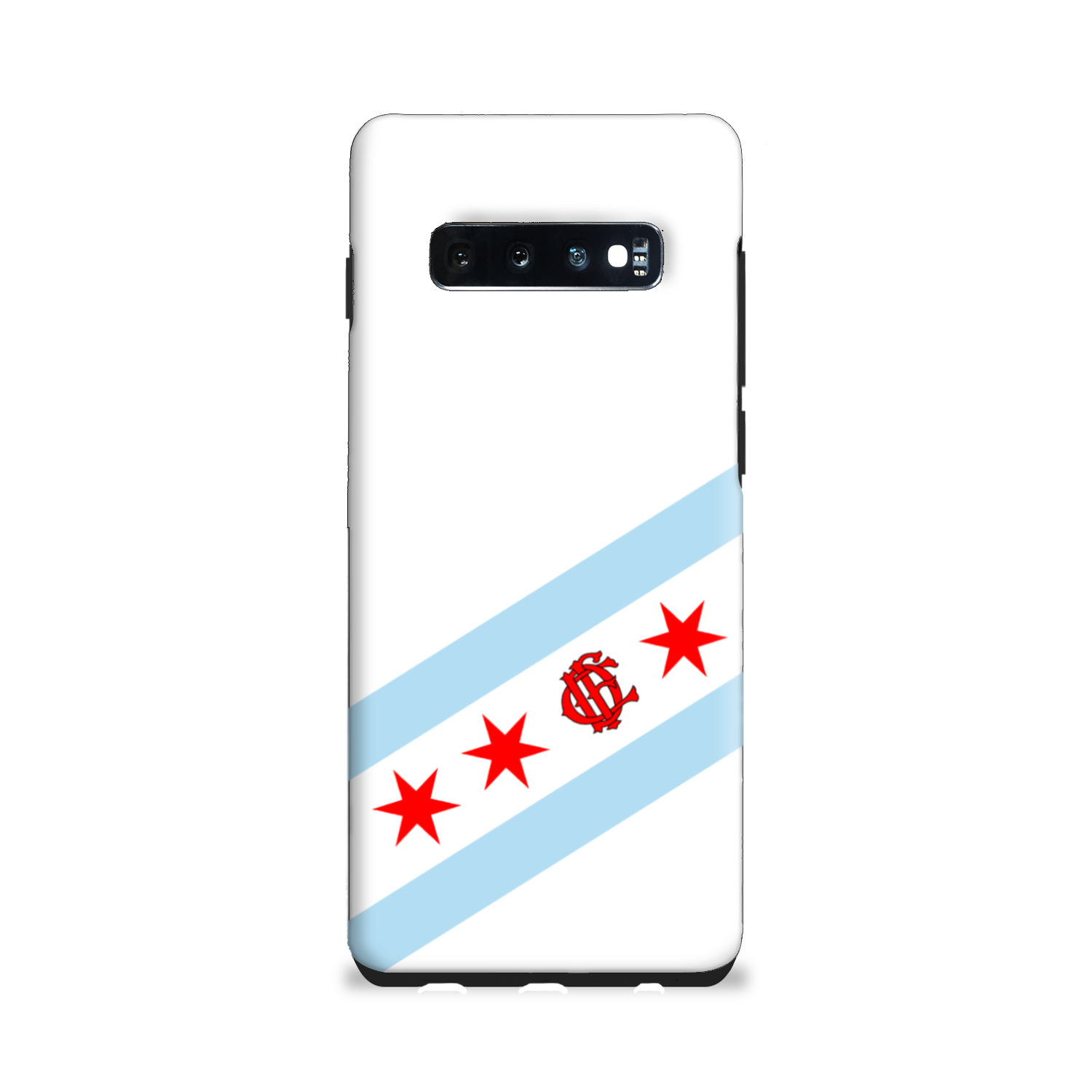 Chicago Flag FD/EMT Flag Tough Phone Case