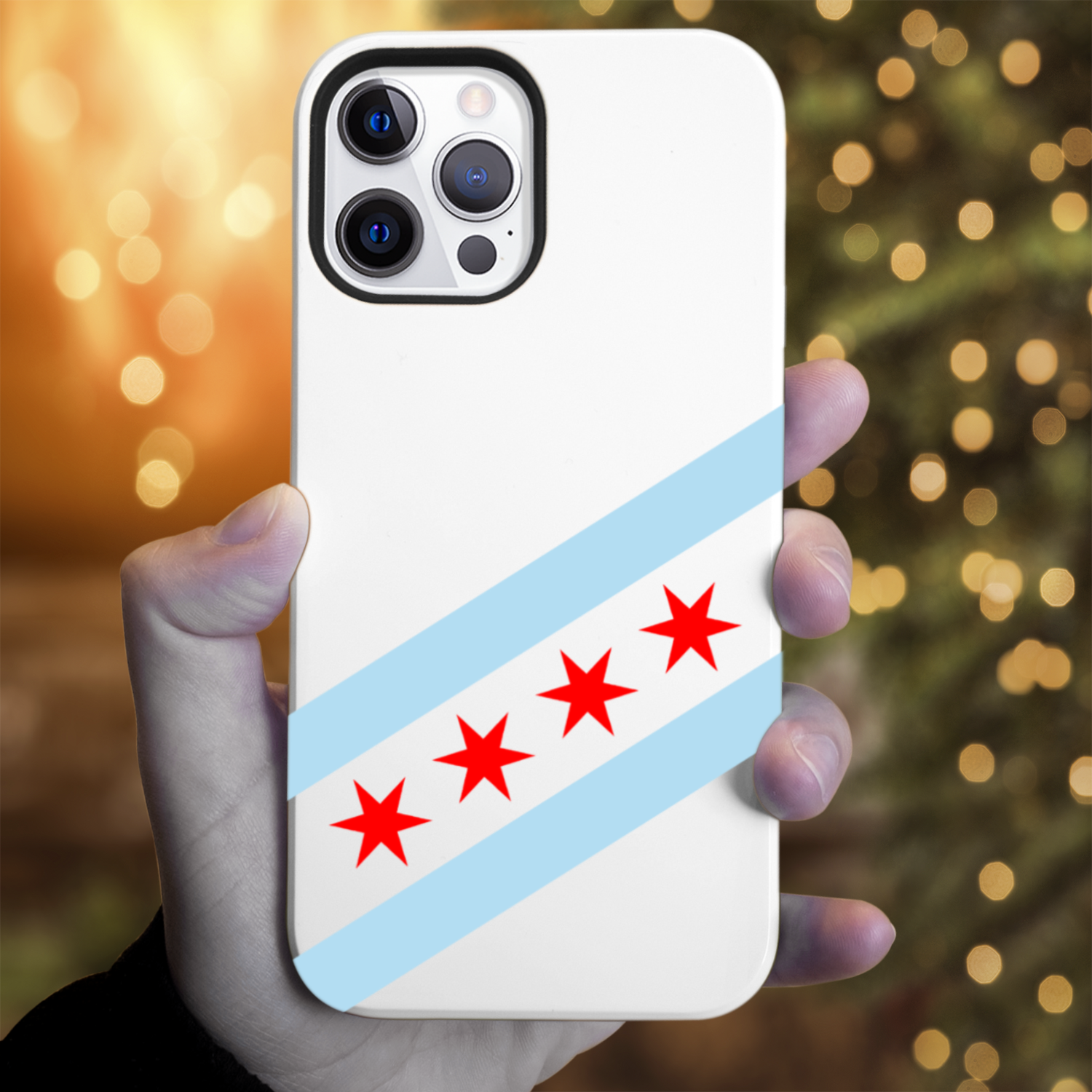 Chicago Flag Tough Phone Case