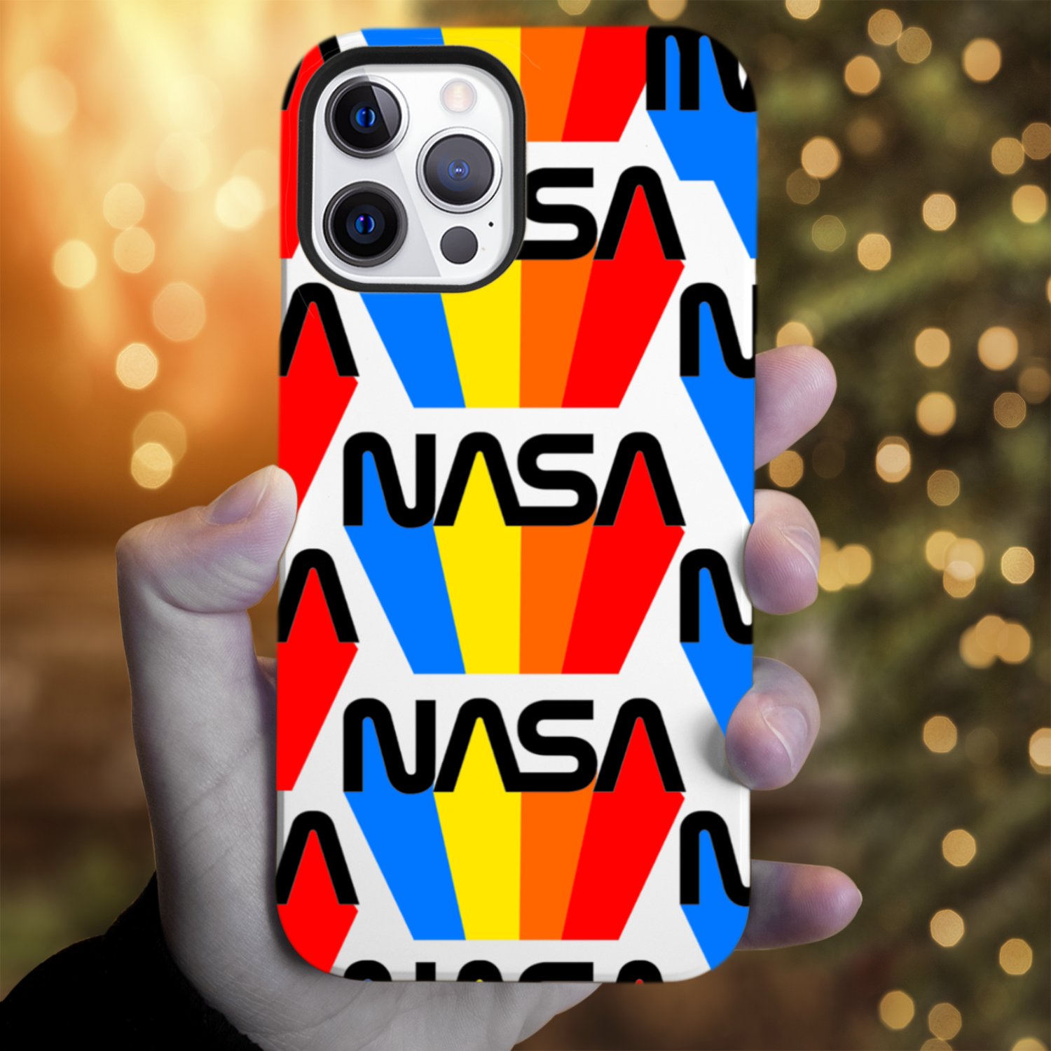 NASA 80's Retro Tough Phone Case