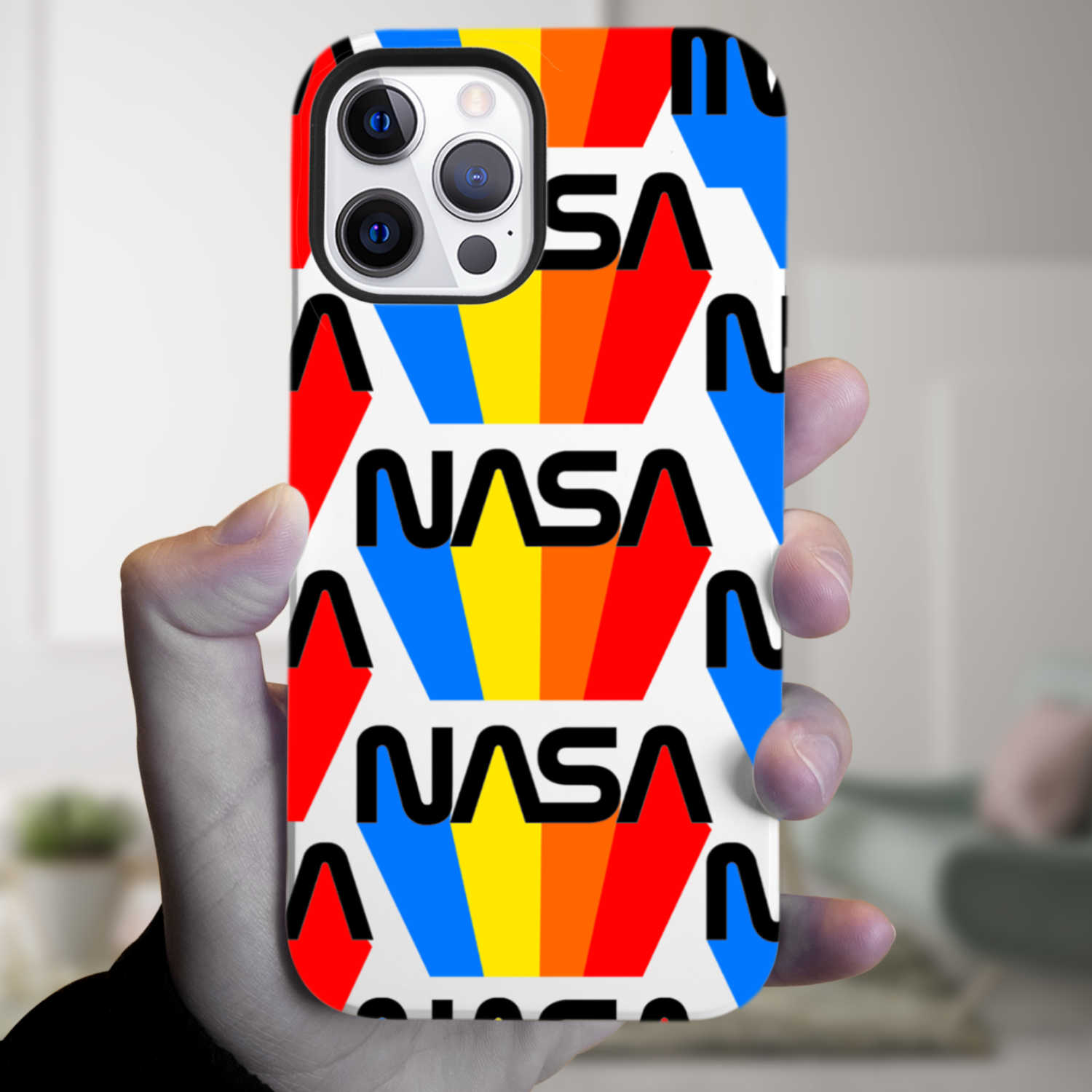 NASA 80's Retro Tough Phone Case