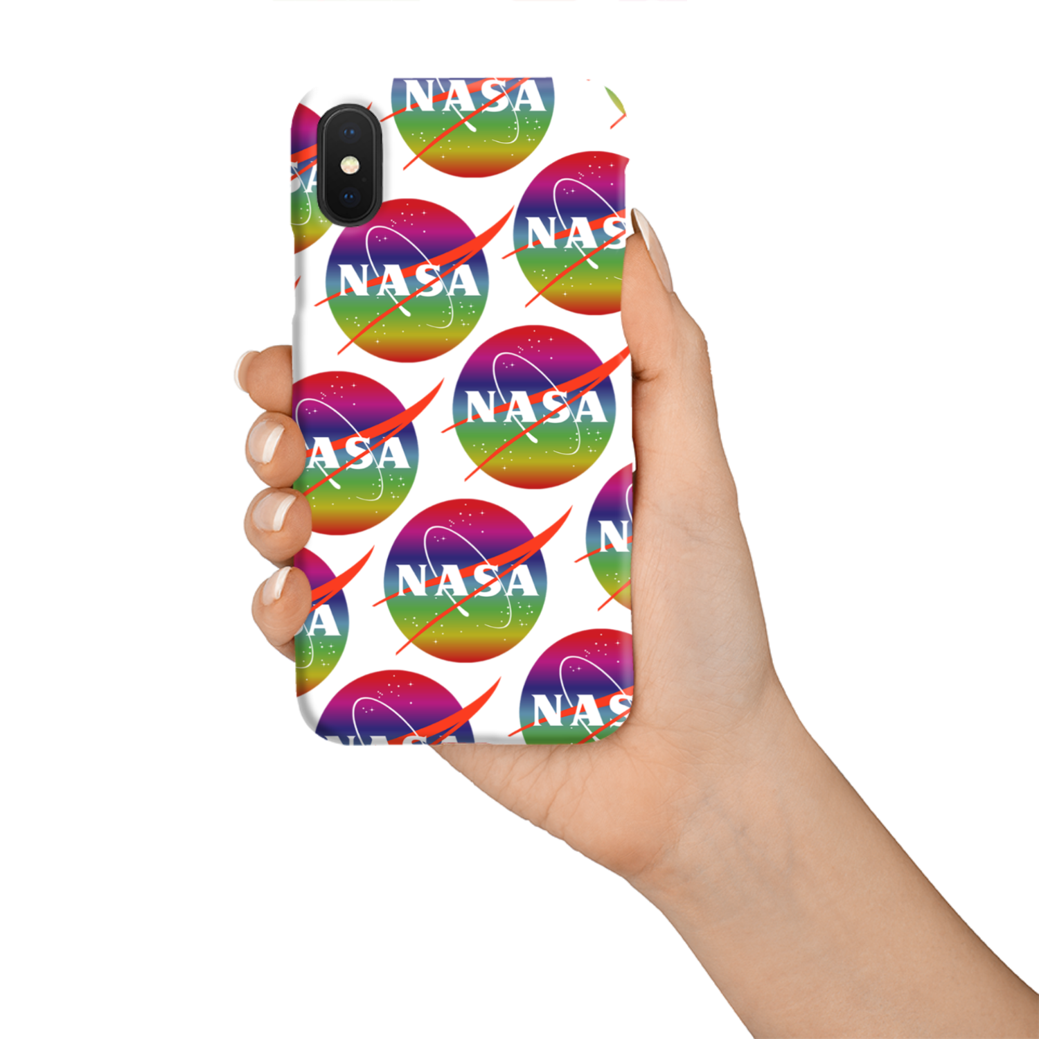 NASA Rainbow Tough Phone Case