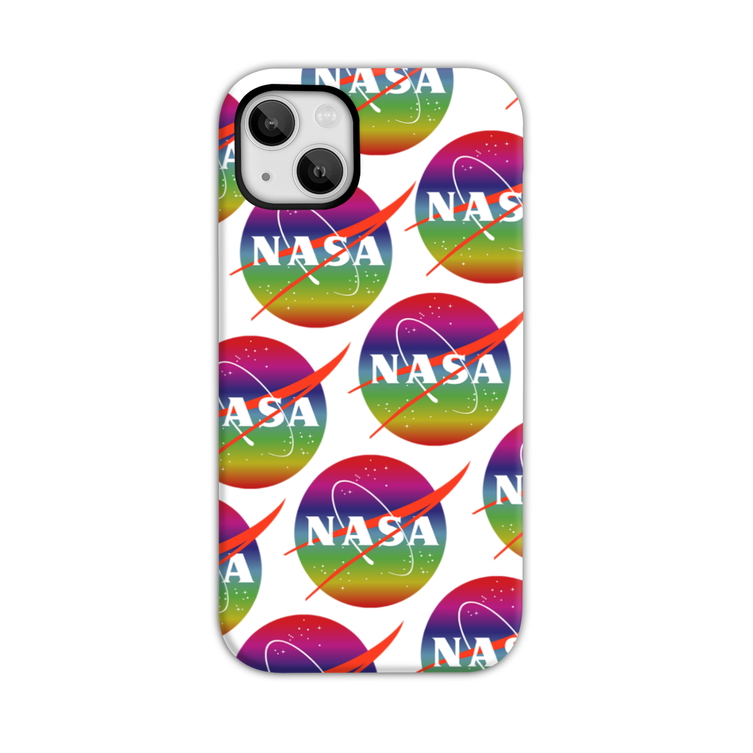 NASA Rainbow Tough Phone Case